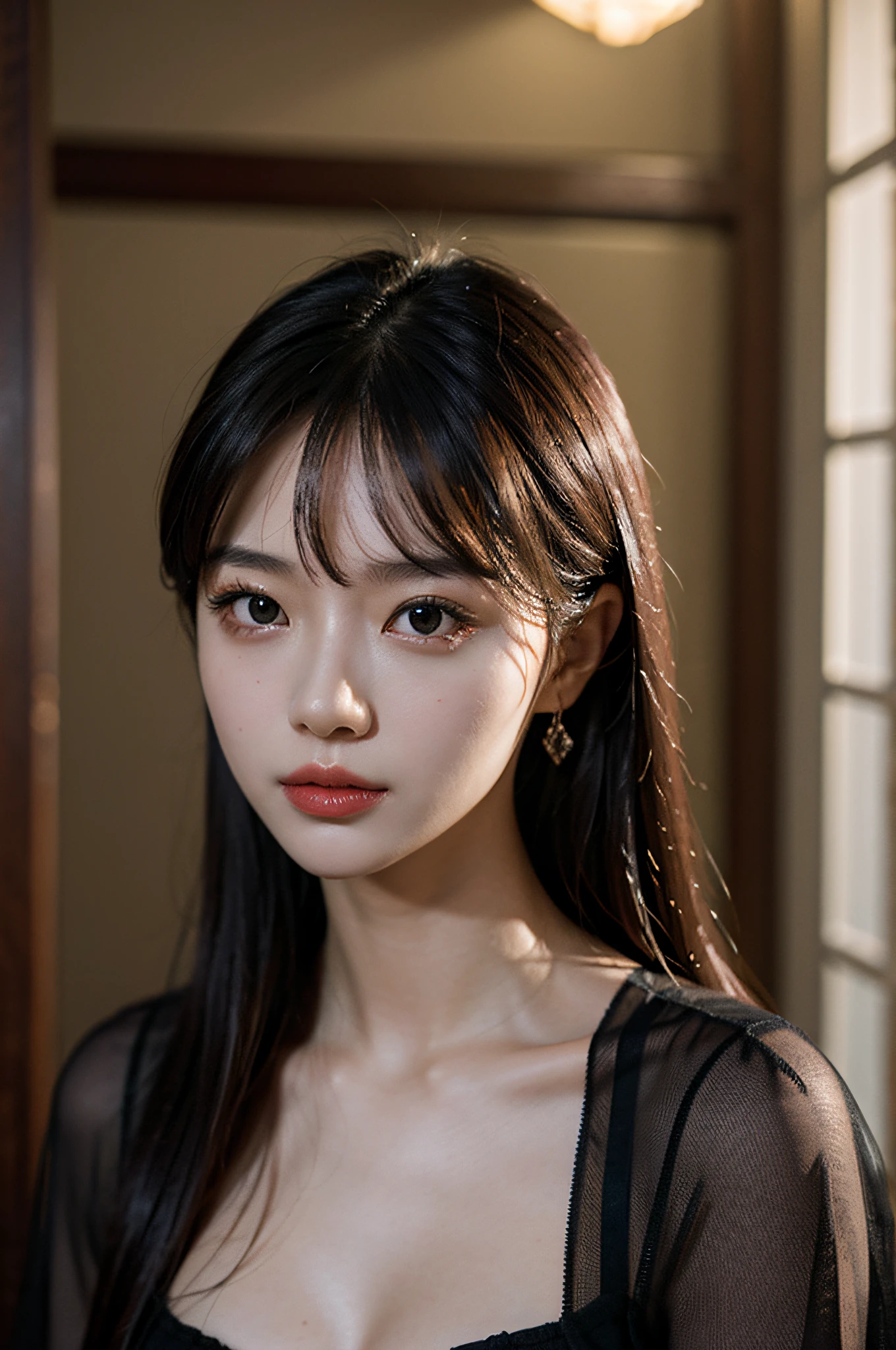 （Hyperrealistic,）4K,35mm，hyper-high detail, Professional lighting, Best quality, Ultra-high resolution, Visually stunning, (1girll:1.3), National style （Republic of China 1.2），realskin,（Perfect body 1.3）Ultra-delicate face。