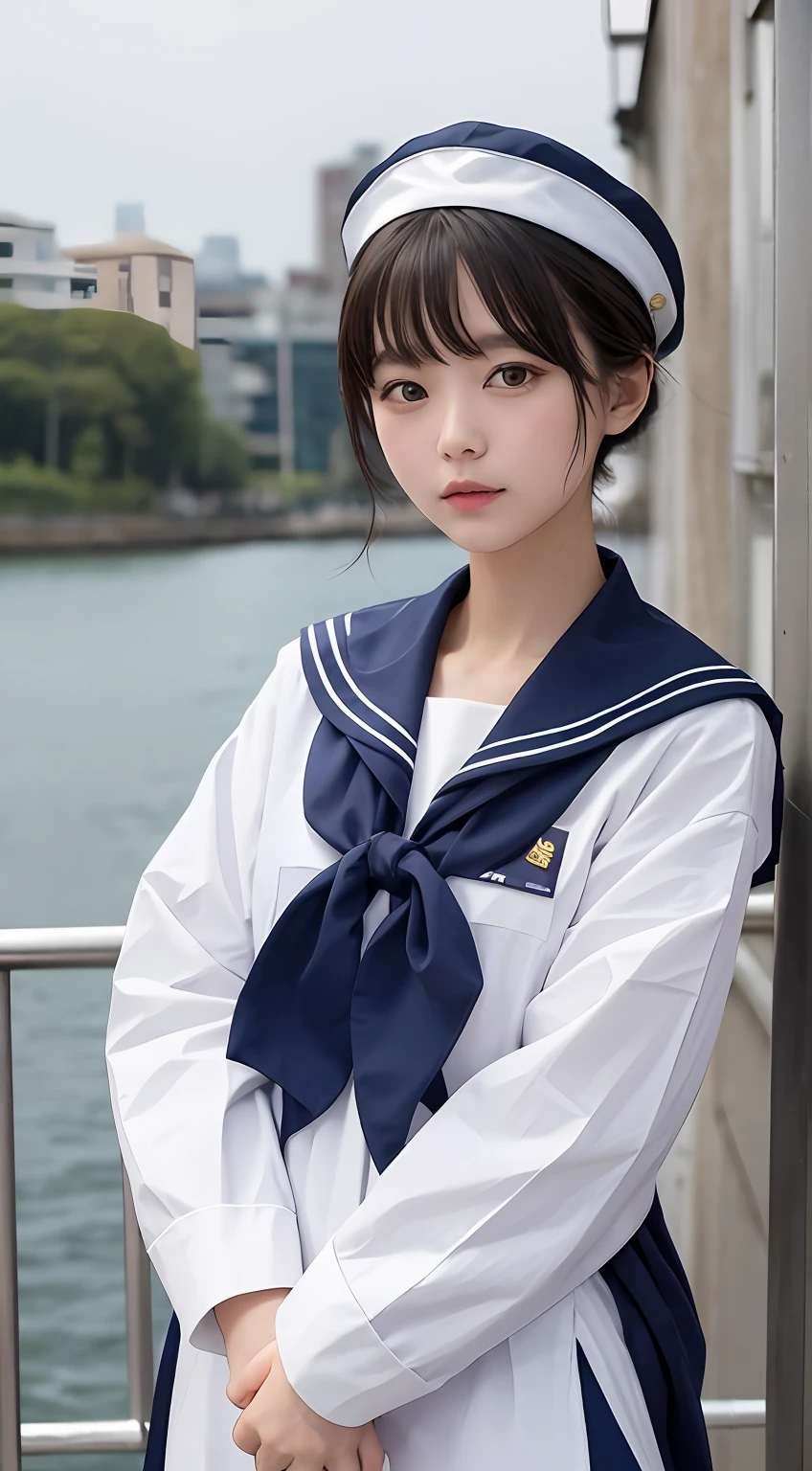 a sailor suit、