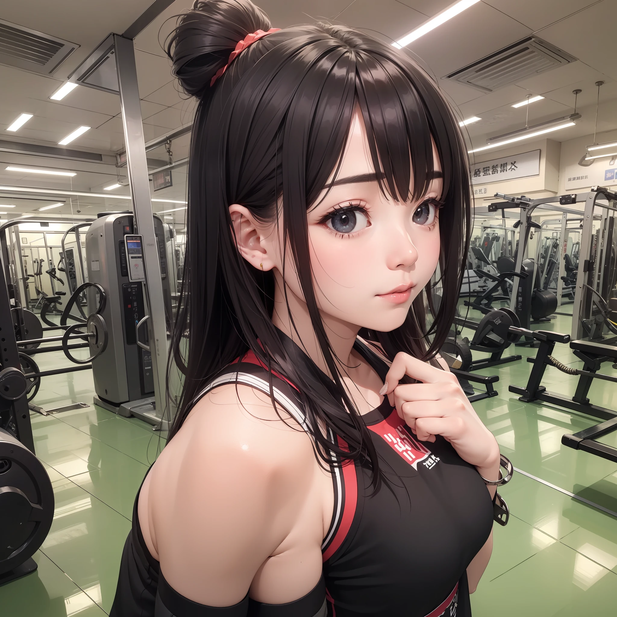 The frequency of at least once a day has decreased，This effect，It gave me hope。

After tasting the sweetness，I came to the gym and was more motivated。
