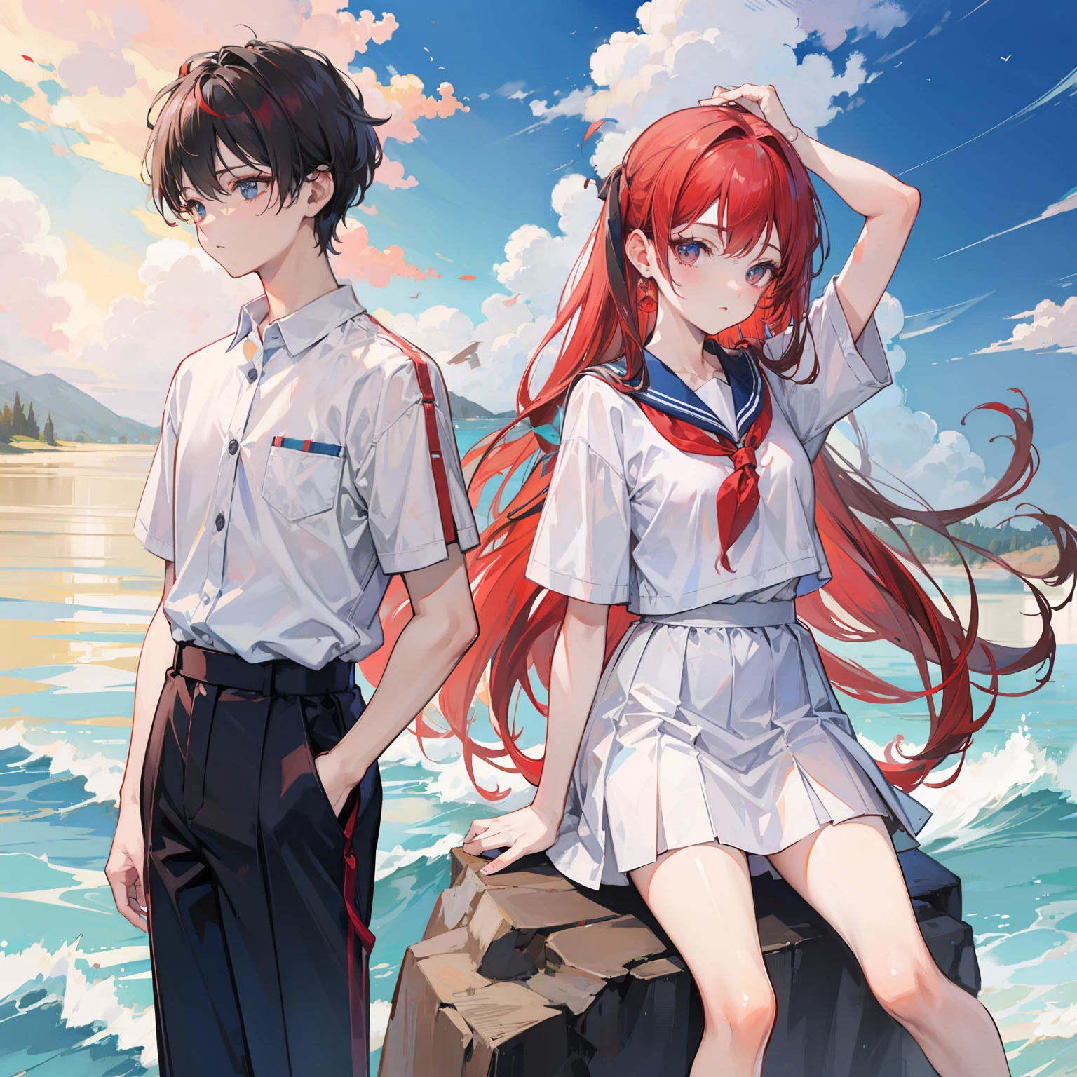 red hairs