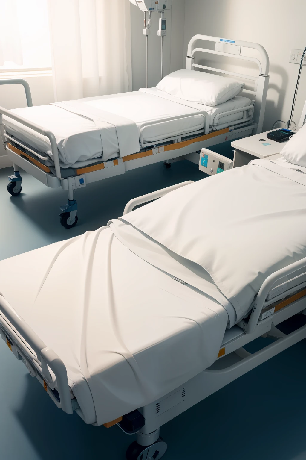 Hospital Beds Medical White Technology Equipment Patients