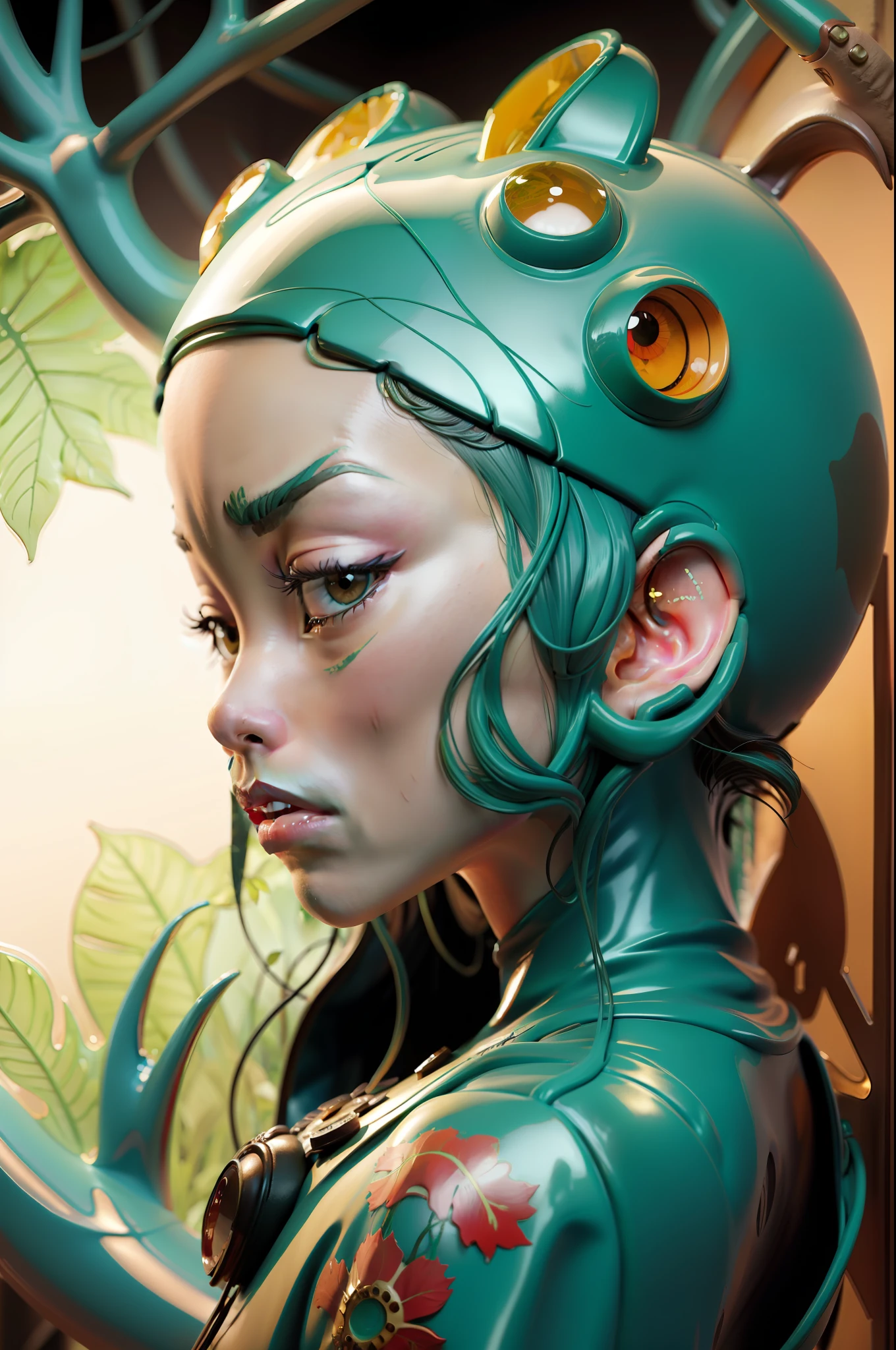 jungle, Studio Ghibli Style Art, by James Jean, by Alex Gross, by Do Ho Suh, Magnificent nature