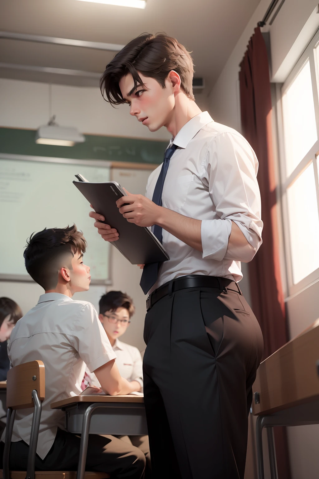 Classes Teachers Lectures Young Boys