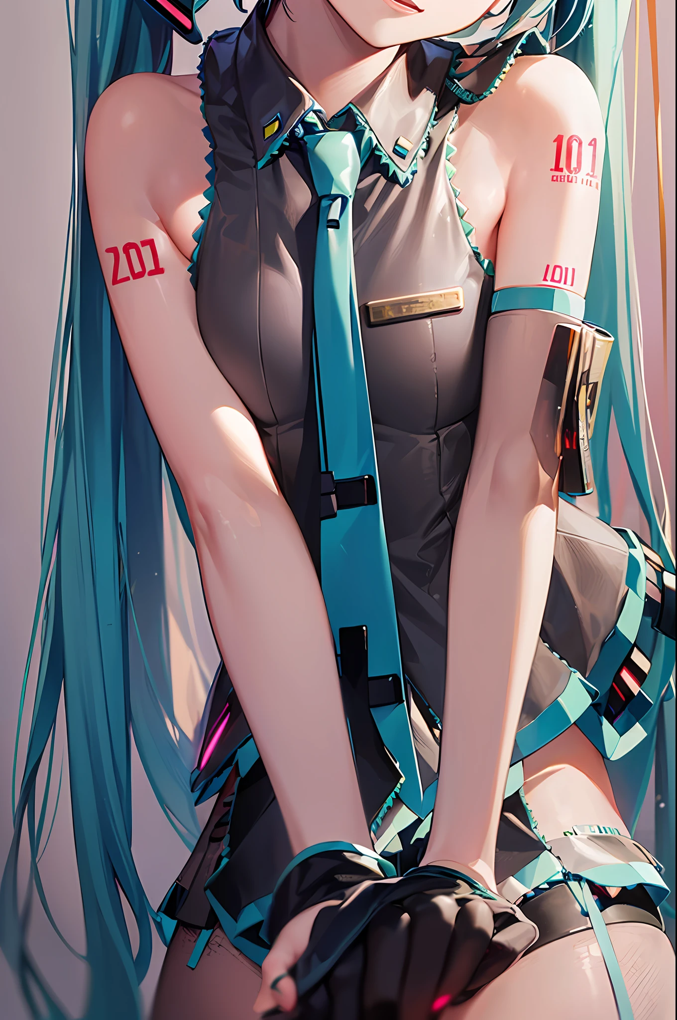 (((Obra maestra, hatsune miku, vocaloid, Super detailed