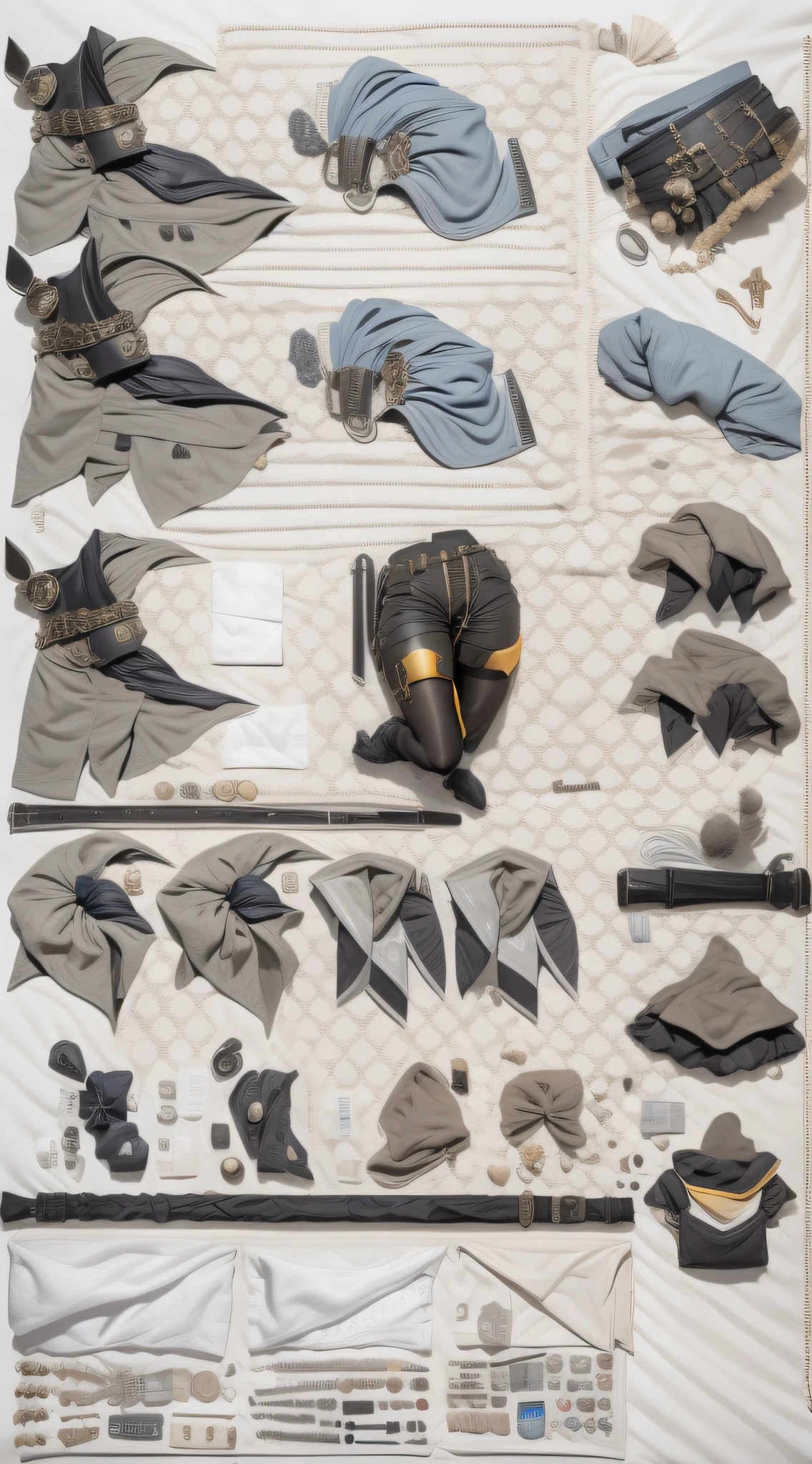Future model products, Silver weapons, The sword, Hold the Glowing Future weapon, 32K, Linen cloak, Top quality, Masterpiece:Faust,,1 child, short detailed hair, thin fog, (tmasterpiece,k hd,hyper HD,16k),clutching a sword,blood sky, Brunette knife, Shorts smoke, Mist coating, bandagens, sword sheath, Masks, 独奏,Ivory white background
