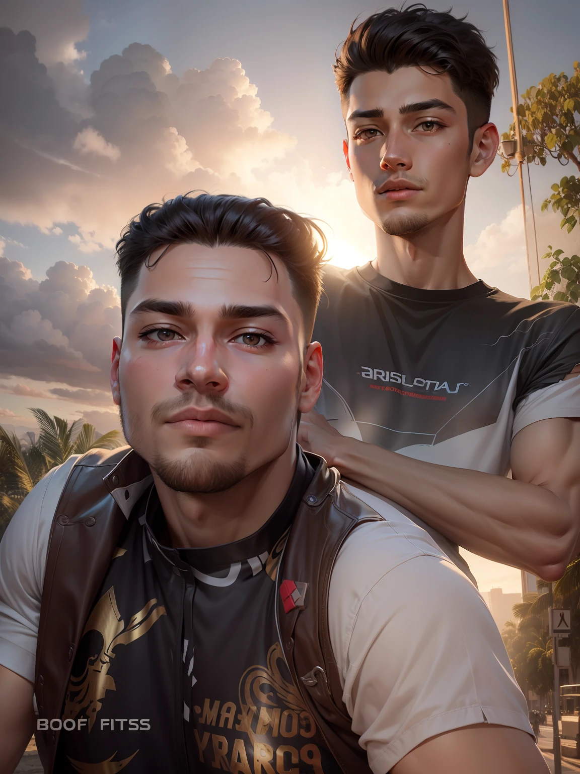 handsome boy ultra realistic , change background