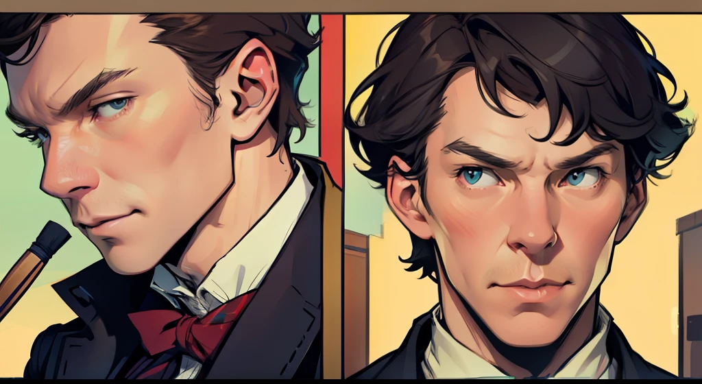 Sherlock Holmes、Benedict Cumberbatch、London