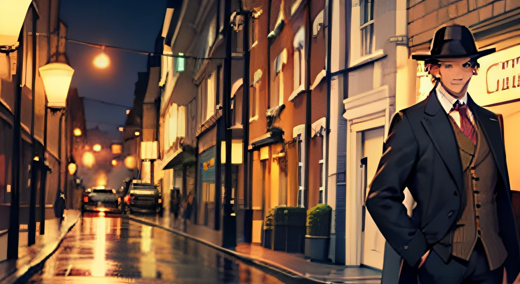 Sherlock Holmes、British Suit、London