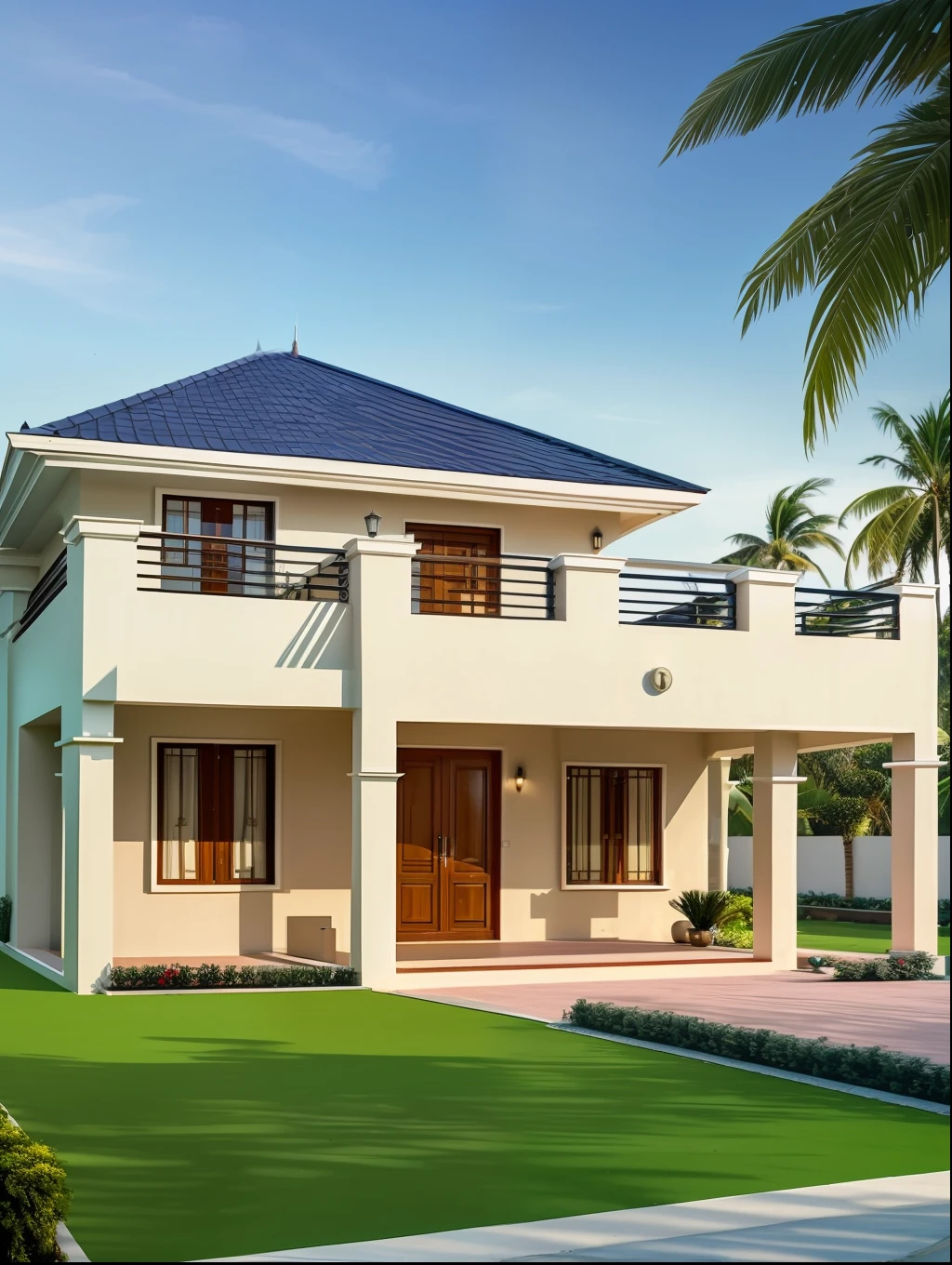 An image of a residential luxurious bungalow property for rental purposes