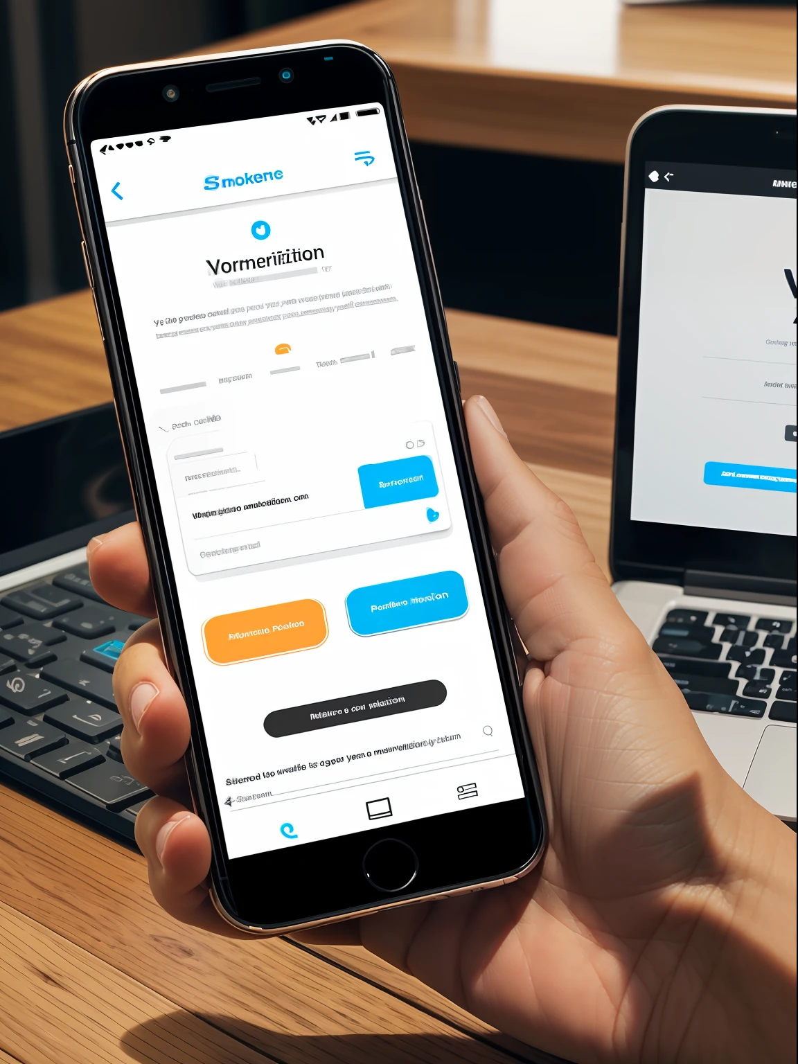 phone showing various online monetization methods