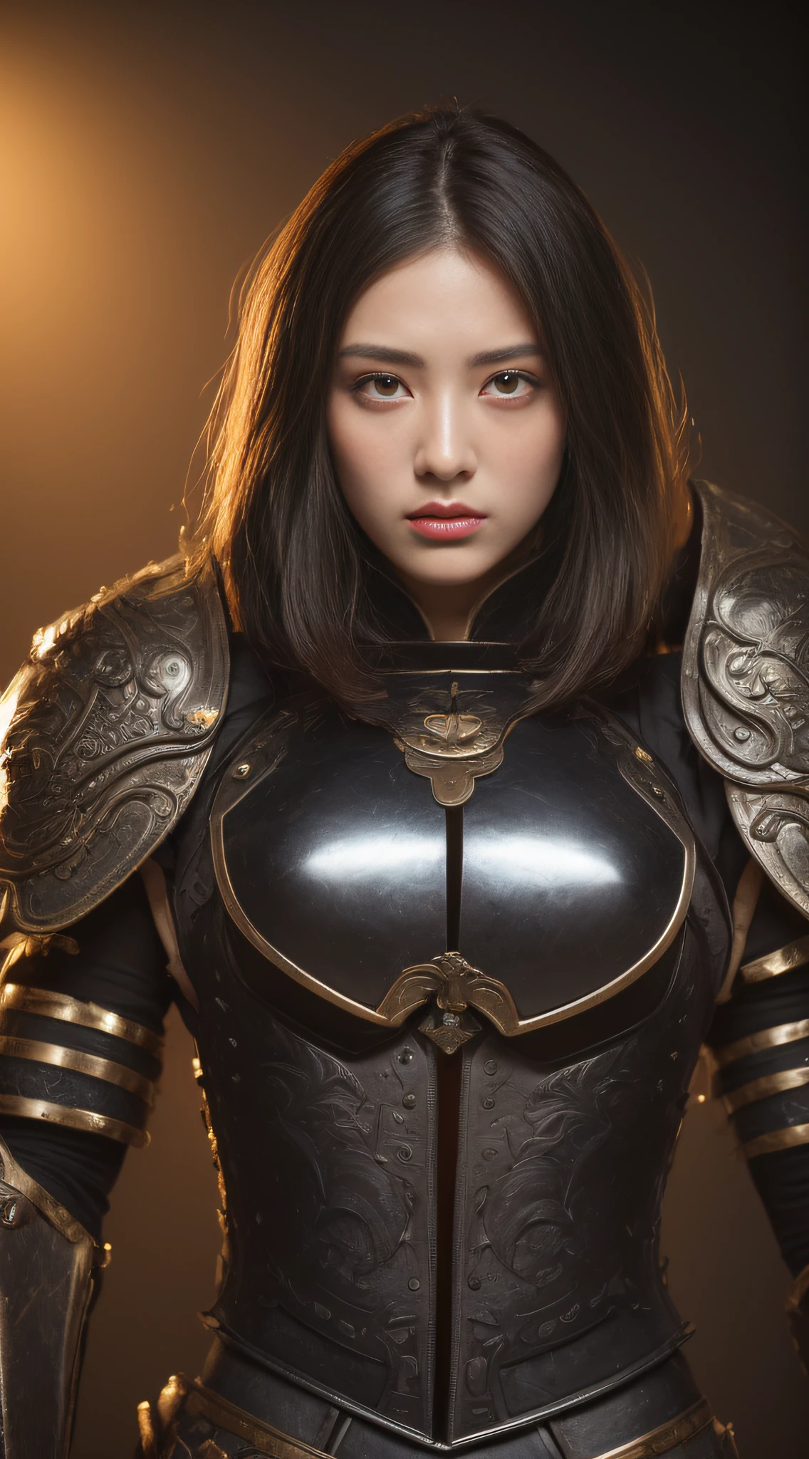 (8k high quality masterpiece, sexy female G cup 1 person: 1.3, black perspective: 1.1, super detailed face, double eyelids, transparent underwear, stroking chest, open legs), wearing helmet, cosplay, high leg, samurai, armor, armor, sword, Japan helmet,