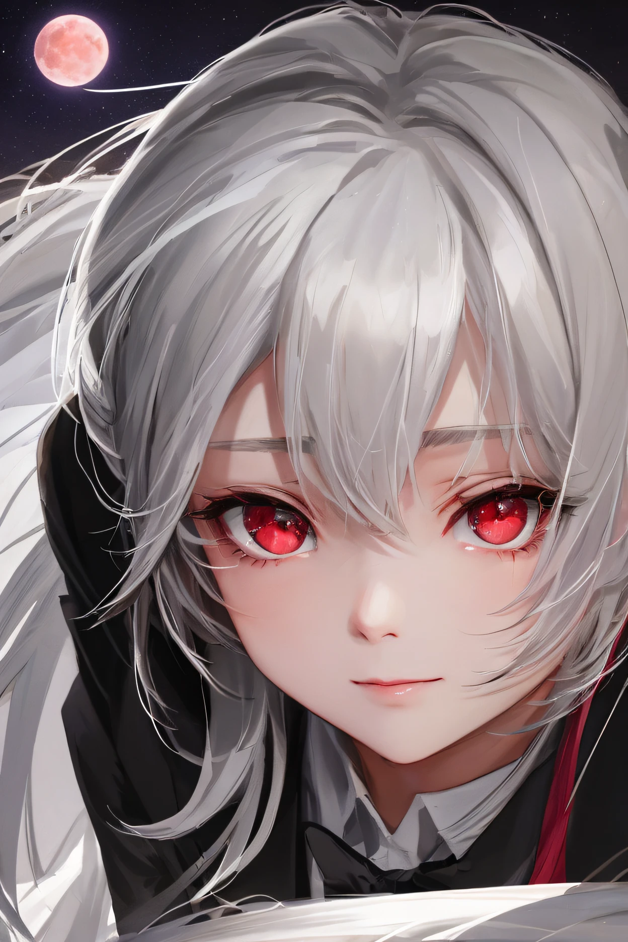 White hair, Girl, Close up, Black suit, Close up, full bodyesbian, the cherry trees, sakura,
Girl, Cute face, amazing body, Long hair, Masterpiece, Flowers, zoom, Night, Moon, ahegao face, Sparkling eyes, (Red eyes:1.3),