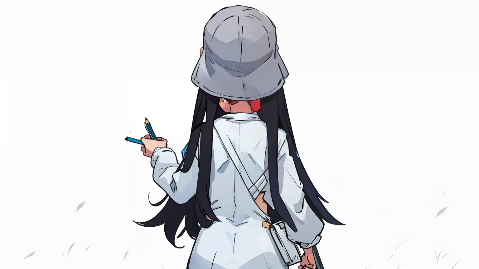 Draw her back