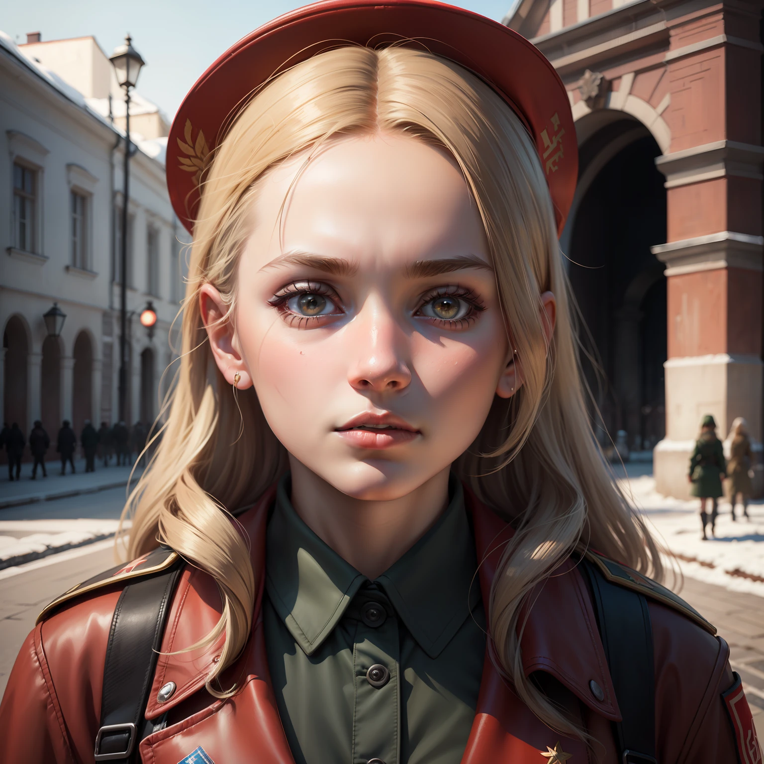 girl, teenager, soviet, SOVIET UNION, 8k, super realistic, hyper realistic, super detailed, hyper detailed, face, soviet, USSR, dynamic light, realistic light, hyper realistic light, dynamic shadow, realistic shadow, russia, soviet moscow