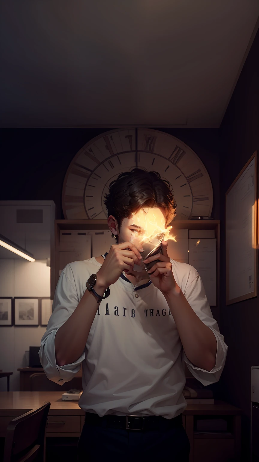 Change background boy