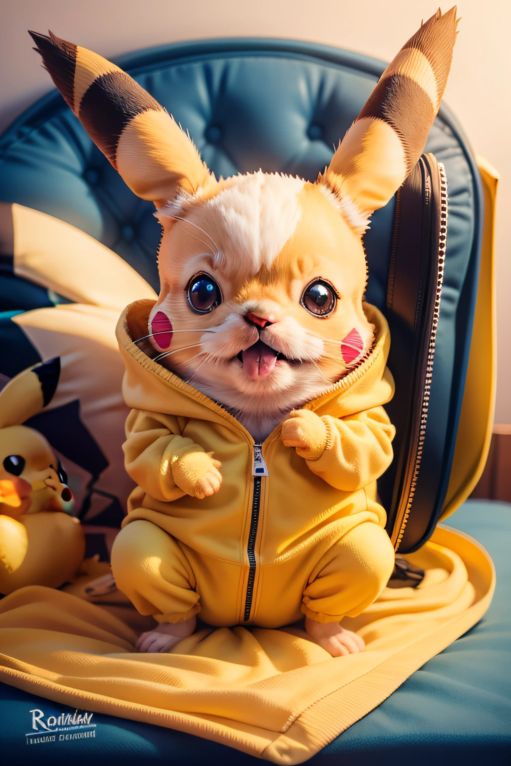 pikachu com roupa de bebe