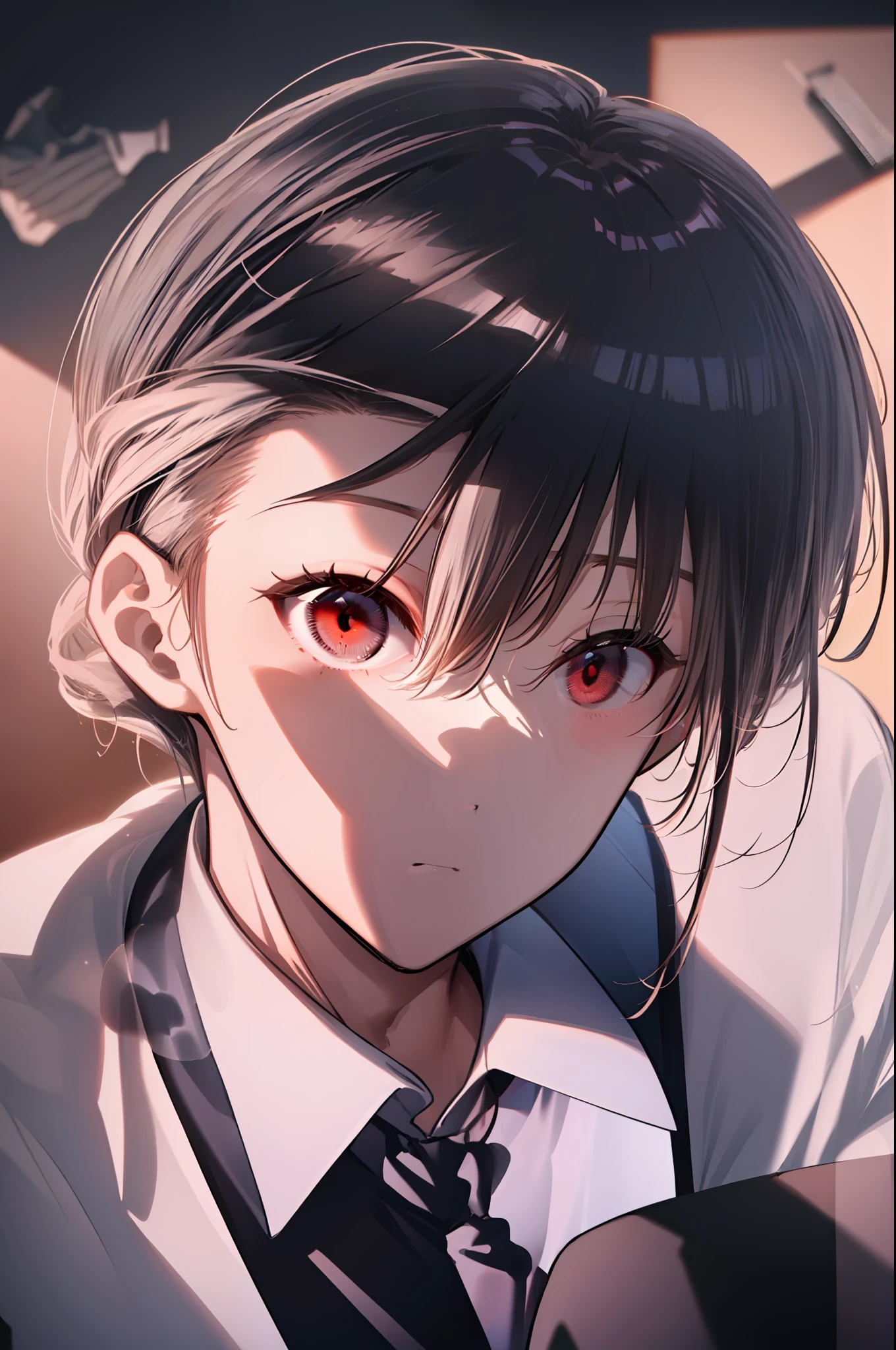 ((obra-prima)), ((melhor qualidade)), alto, ((((((1garoto)))))), (((A boy with short black hair and red eyes))), ((((There is only one person)))), Kiyotaka Ayanokuji, ((((1garoto adolescente de 15 anos)))), (((men's school uniform white shirt black jacket open jacket long black pants))), (((Olhos vermelhos))), (((((((cabelo curto preto))))))), ((corpo completo anatomicamente correto)), pernas normais, ((utiliza sapatos pretos)), ((He has a scared face and confusion)), ((Detailed full scenario)), ((mystery)), ((terror)), ((Tempo tenso)), Postura equilibrada, blush sutil | | | | | | | | | | |, pingente de cristal BREAK hora dourada, (Rim lighting): 1.2, tons quentes, reflexo do sol, sombras suaves, cores vibrantes, painterly effect, dreamy atmosphere BREAK scenic lake, montanhas distantes, salgueiro, calm water, reflection, nuvens iluminadas pelo sol, Ambiente tranquilo, idyllic sunset, Ultra Detalhado, Arte Oficial, papel de parede 8k da unidade, Zentangle, mandala