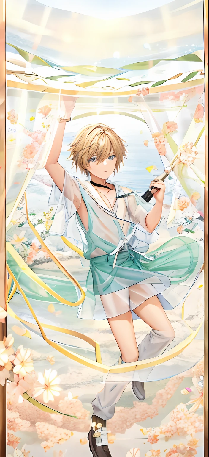 male people,see-through transparent clothes