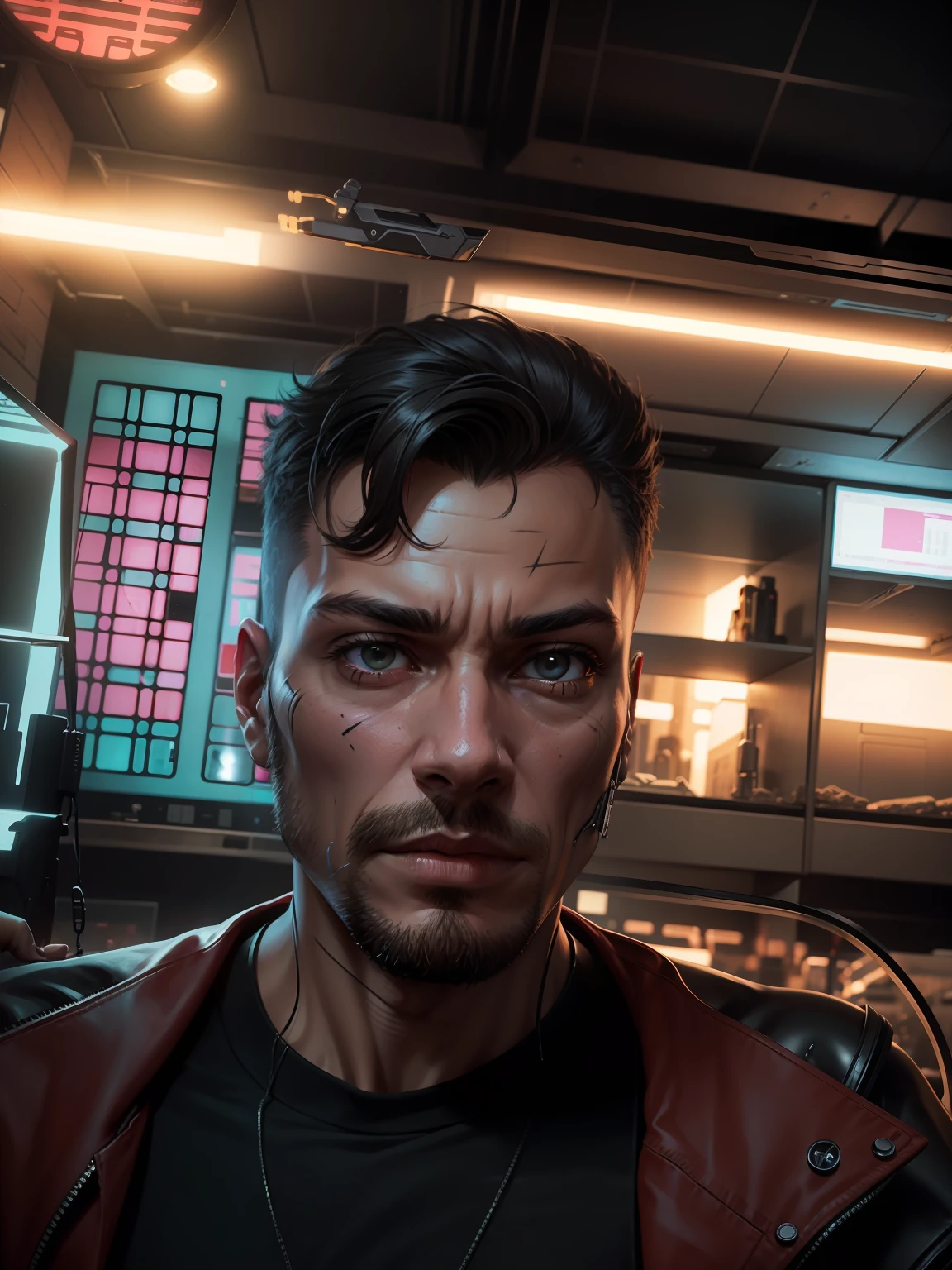 Remove background,cyberpunk,slim body.realistic,8k,
