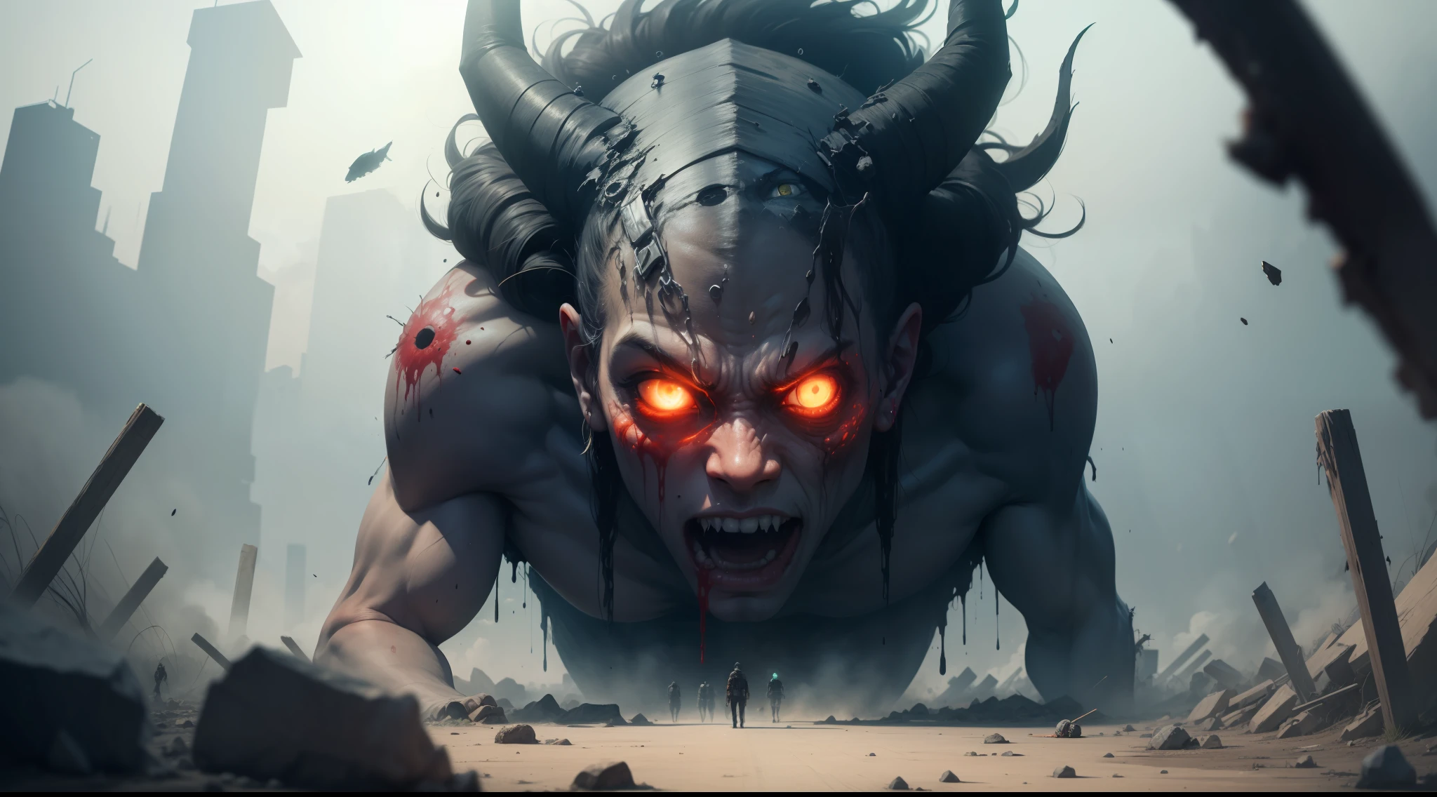 zombi,terroral,blood vess,a sea of people,terrifed,Armageddon,disaster,karo,crawling,Tear and bite,shadowy,black in color,abstracted