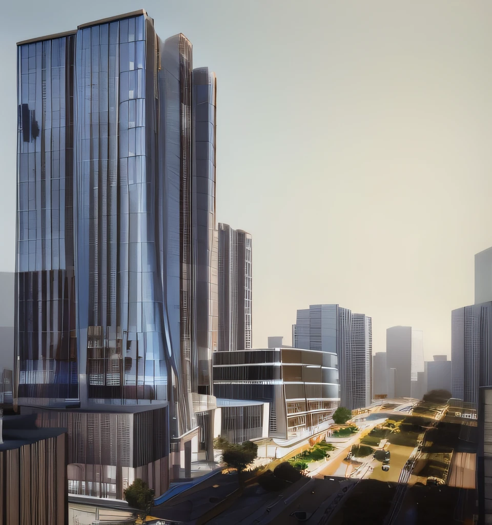 View of Alafid from a tall building with many windows, Perspective view, Detailed rendering, architectural concepts, mid view, conceito, cinematic architectural scale, architectural render, low angle dimetric rendering, rendering of checkmate, Complex 3 D rendering, complex 3 d render, pre-rendered, an extremely detailed building, Renders, architecture render, building rendering