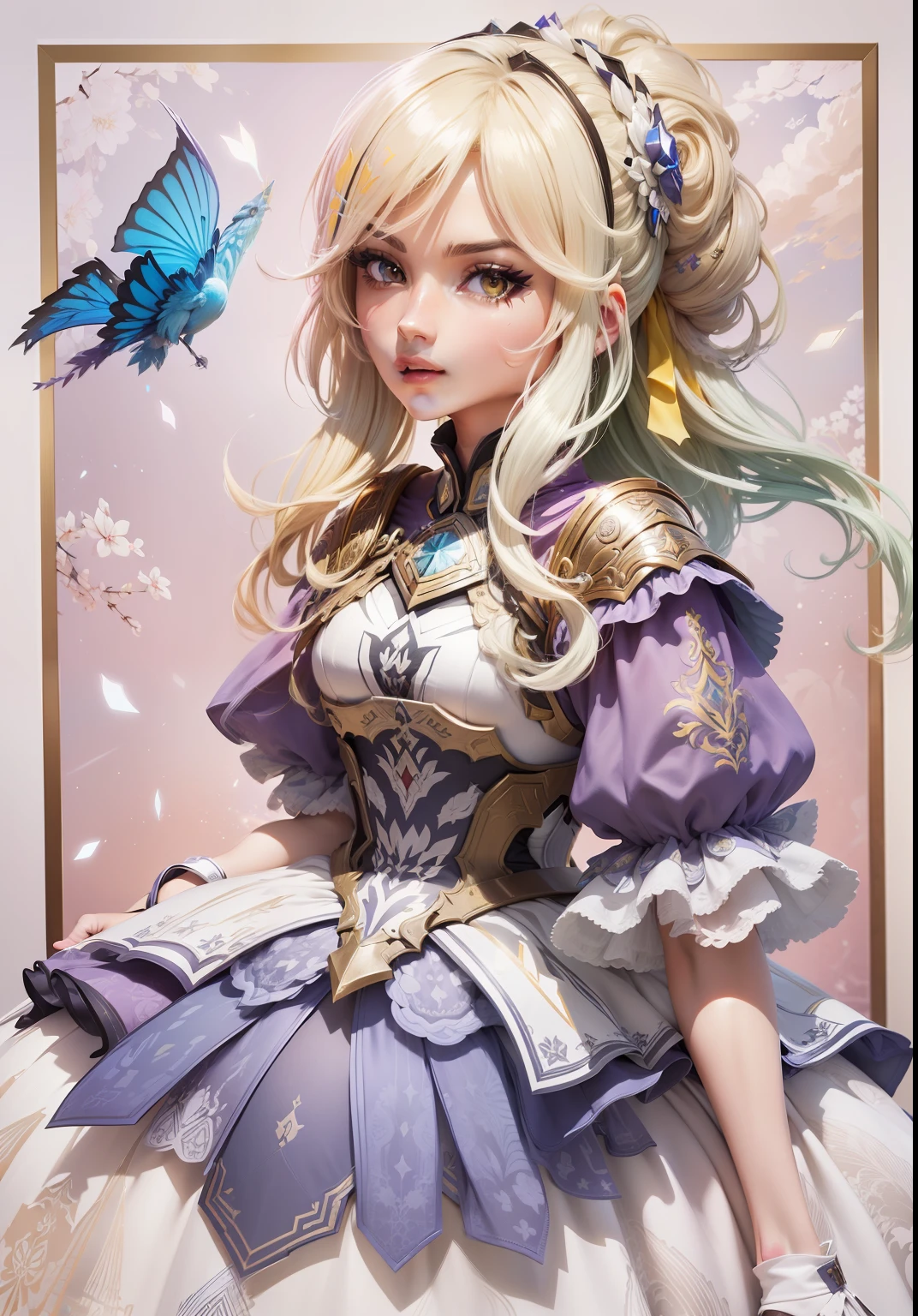 obra-prima, melhor qualidade, (papel de parede CG unity 8k extremamente detalhado), (melhor qualidade), (best illustration), (melhor sombra), Absurdo, arte epica, Poses gloriosas, lindo brilho detalhado, brilho luminoso de fundo, detalhes insano