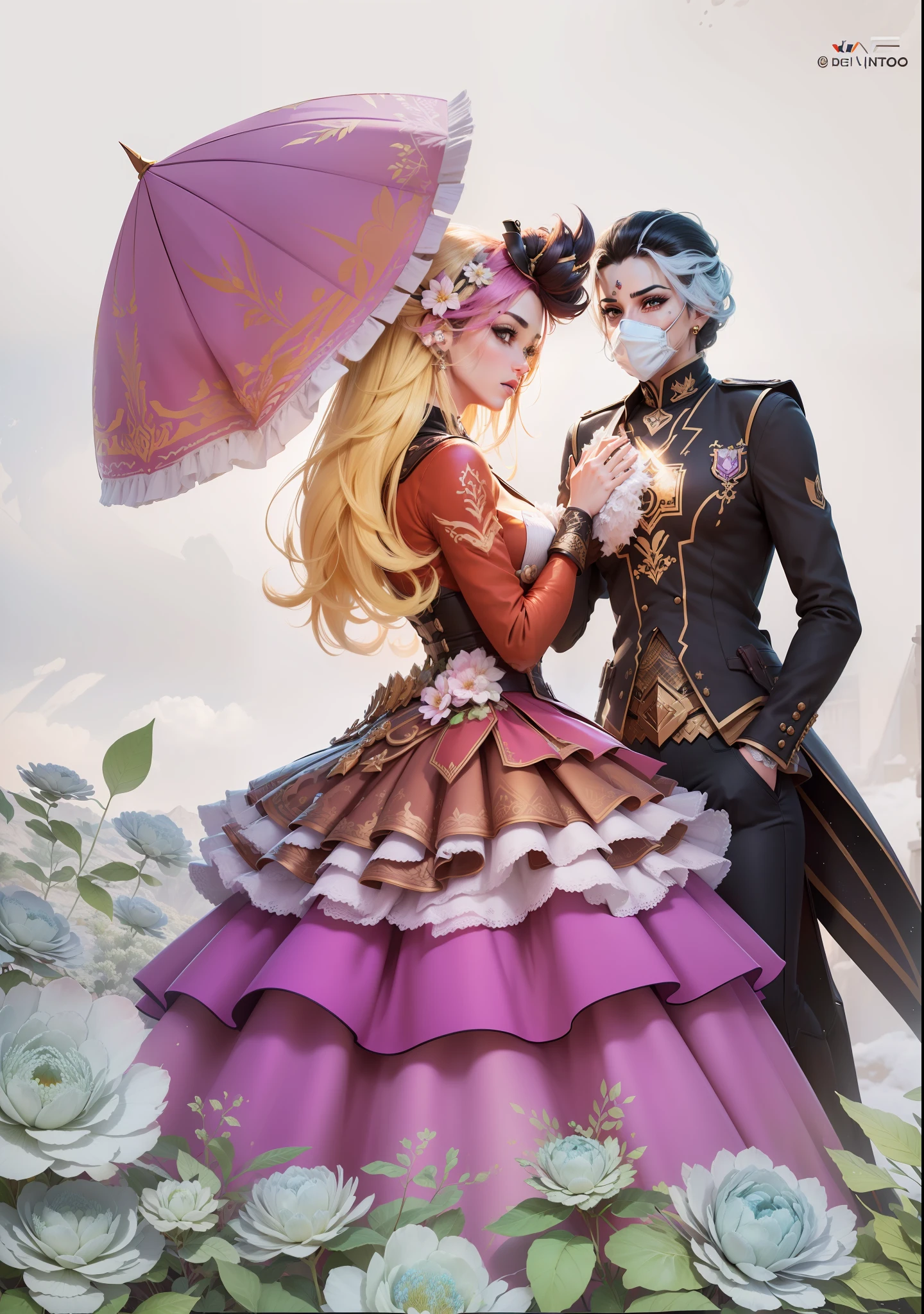 obra-prima, melhor qualidade, (papel de parede CG unity 8k extremamente detalhado), (melhor qualidade), (best illustration), (melhor sombra), Absurdo, arte epica, Poses gloriosas, lindo brilho detalhado, brilho luminoso de fundo, detalhes insano