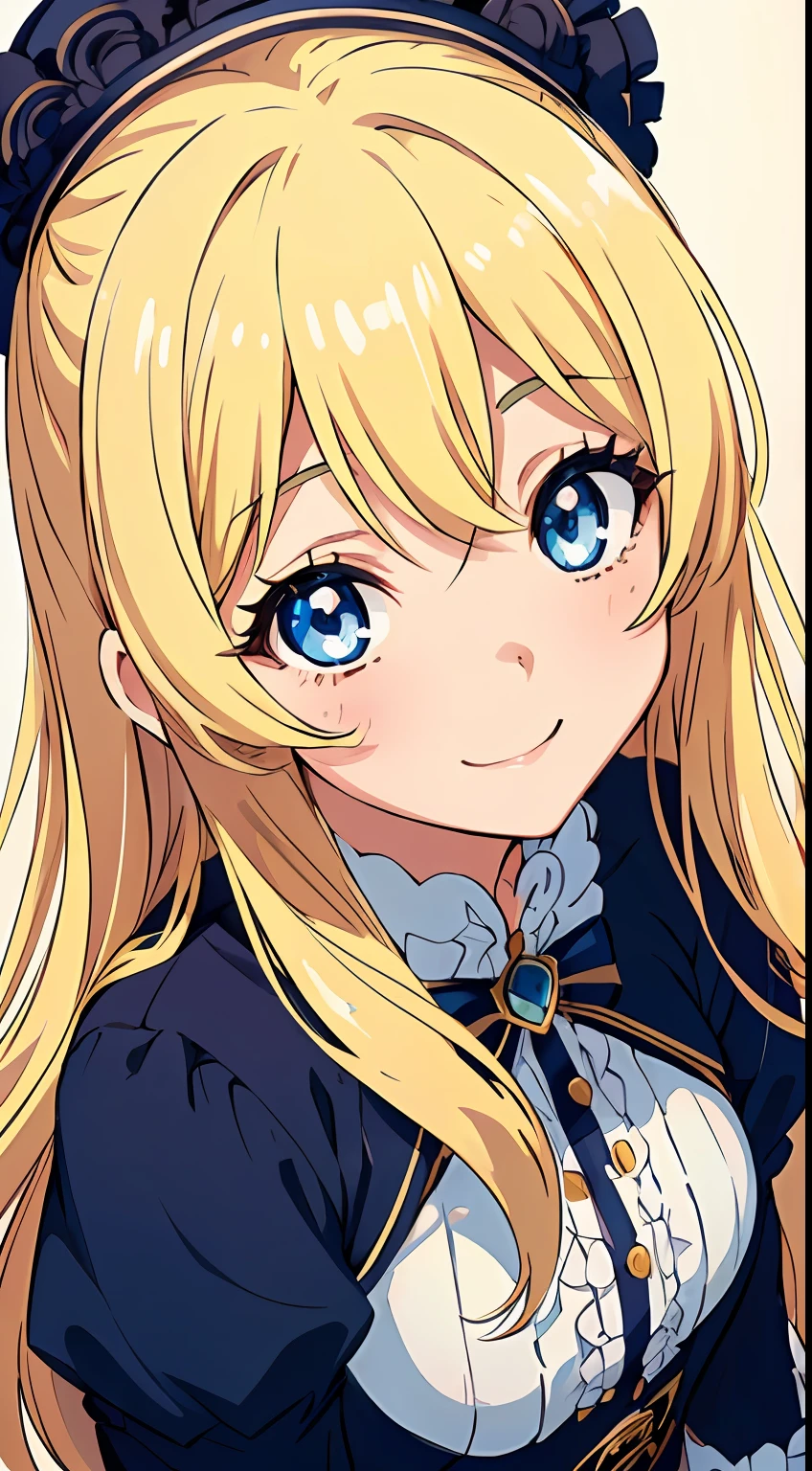 NSFW, (nude), (lovelive!), (Very beautiful blonde hair), (masterpiece:,1.2 Top Quality:1.2, in 8K, 2D, Animated GIFs:1.2, THE ULTIMATE ANIME ILLUSTRATOR:1.2, ciinematic light, High resolution), 1 slave, (very beautiful hair), (kawaii faces), (More eyelashes), (Blue eyes, Amazing eyes), ((The focus of her face:1,3)), ((Close her face:1.2)), very close to the face from above,,, kawaii, good, Smile