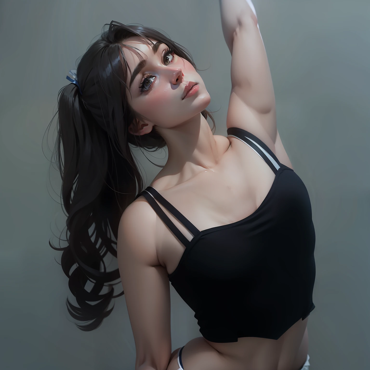 gymnastic suit,Beth,short skirt,plumw