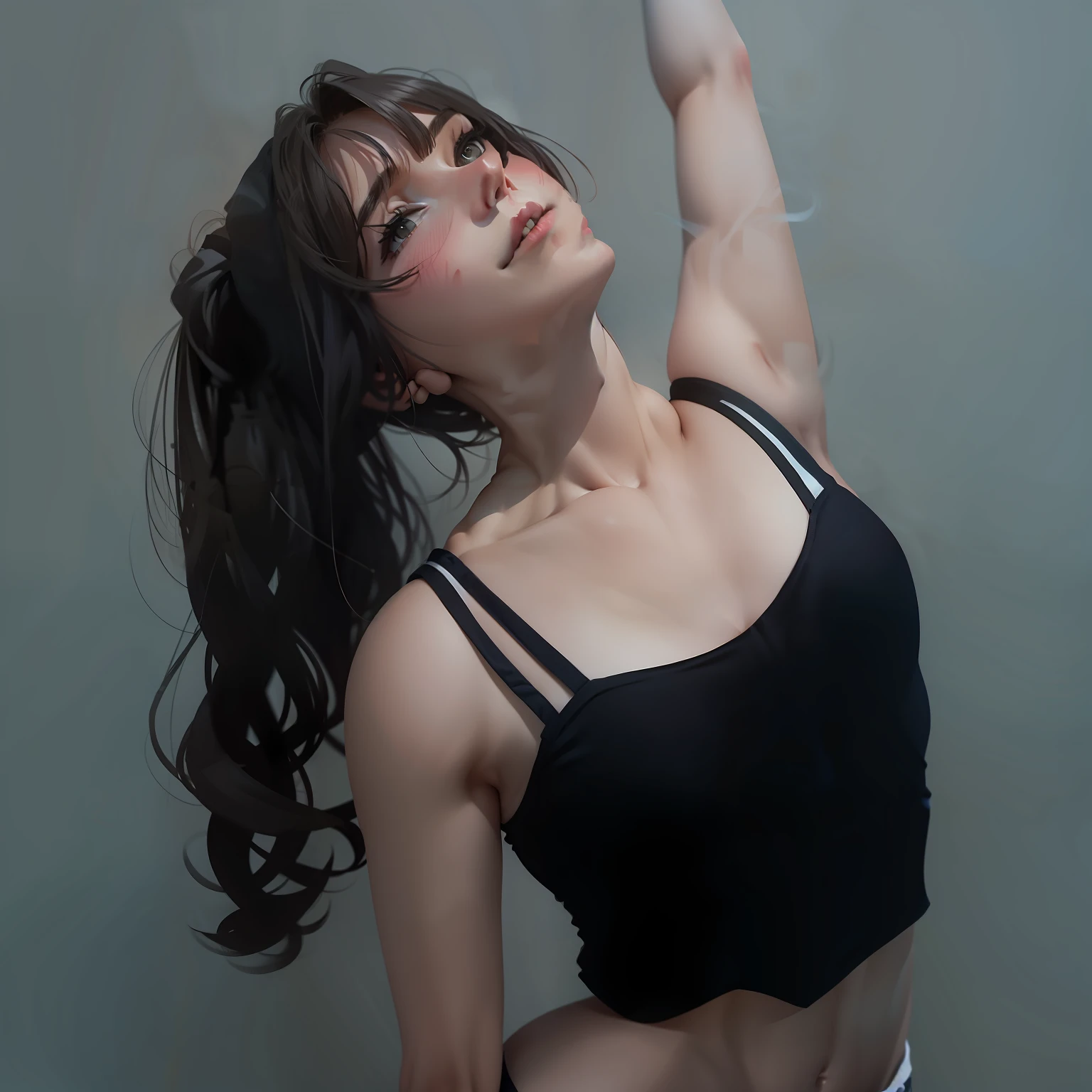 gymnastic suit，Beth，short  skirt，plumw
