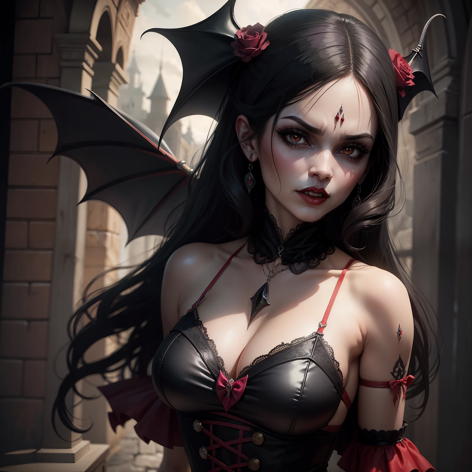 Draculaura wandinha gothic vampire terror