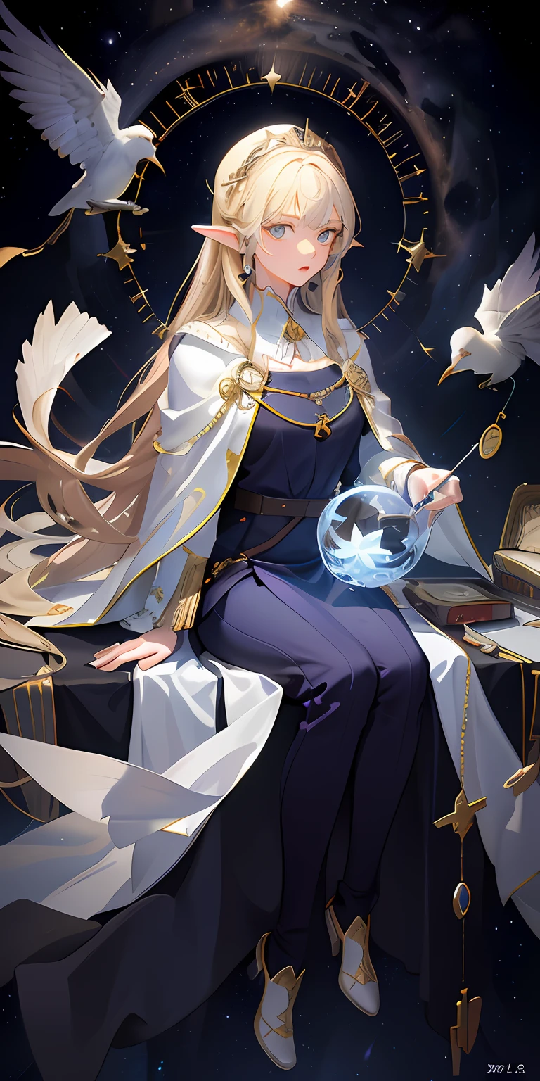 (Highest picture quality),(Master's work),(ultra-detailed),(Detailed eye description:1.0),(lens flare:1.0),(movie poster:1.0),(Tarot border:1.0),the portrait is centered,(close-up:1.0),(nagative space:0.8),(negative space:1.6),(solo),(floating colorful web:1.0),(many colorful spikes:1.0),(floating aqua droplets:1.0),(water magic:1.0), (dappled sunlight,light rays,caustics:1.2), (iridescent:1.0),(beautiful detailed glow:1.0),(leaning back:1.2),(grim expression:1.0),(small:1.0),(open mouth:1.0),(eyelashes),one eye closed,(light blue hair:1.4),(long hair:1.0),(facing viewer:1.3),(head tilt:1.0),(dynamic pose:1.1),(asymmetrical hair:1.2),(orange,(casual,casual clothes),(layered skirt),(grey eyes:1.4),diagonal bangs,high twintails,drill hair,long coat,(floating cape:1.0),,(abstract background:1.4),(:1.1),(jumping:1.1),(tan:1.1),(upper body:1.25),thinking, slit pupils, + +, ganyu, bare shoulders, bodysuit, (white gloves:1.3), black and red twin horns, sleepy