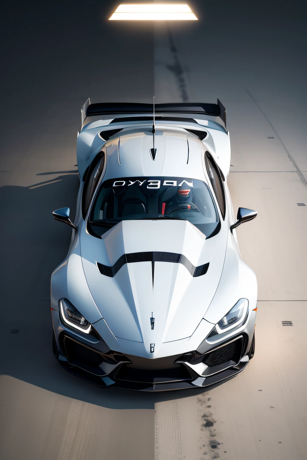 Logotipo minimalista baseado na sigla OXYGN, inspired by high-performance vehicles, contorno imagem carro