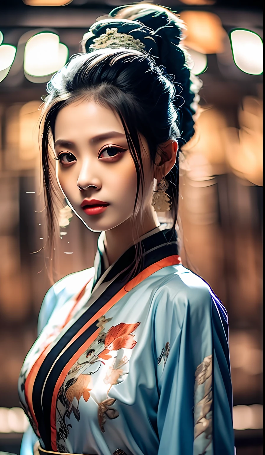 best quality, masterpiece, highres, wuxia 1girl, china dress, super Beautiful face, super beautiful eye, super beautiful hair