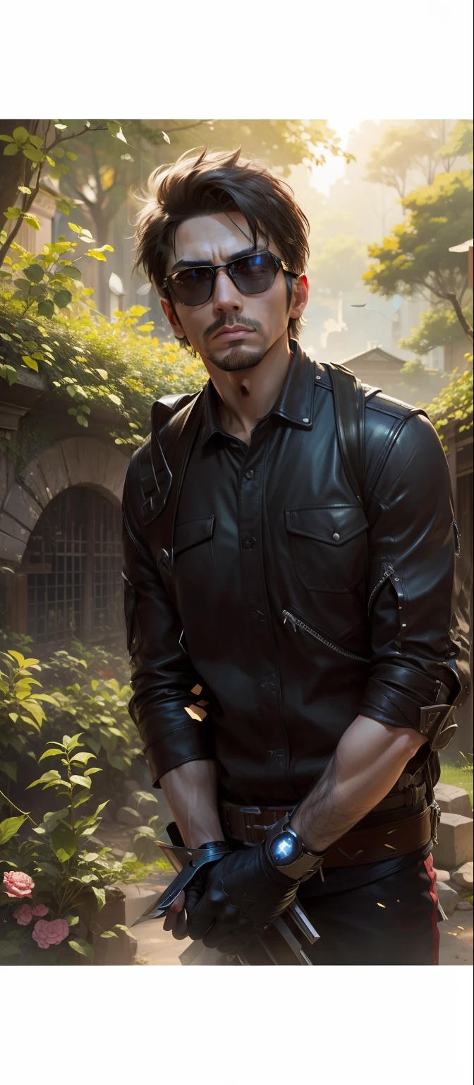 Avenger, realistic face