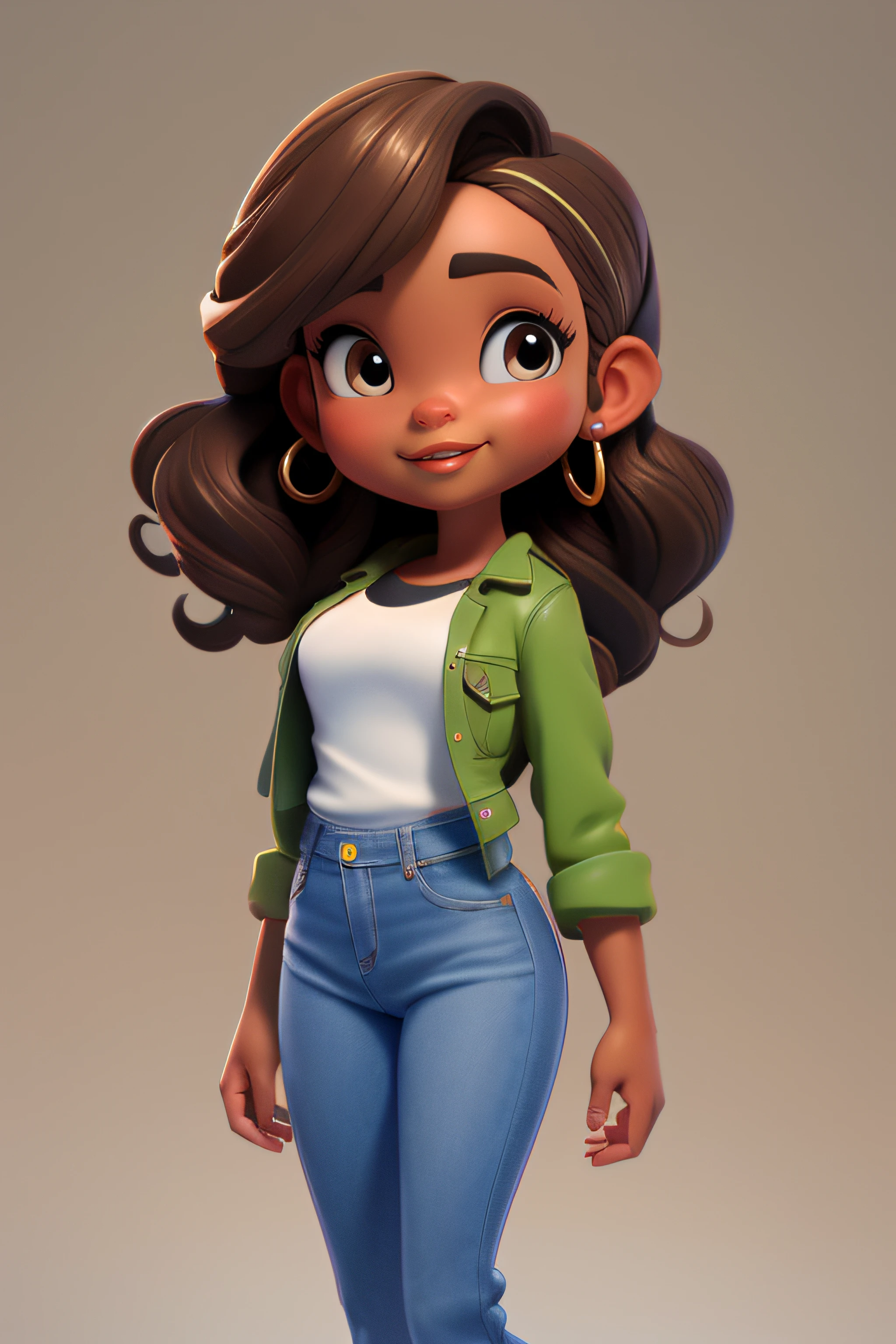 rosto delicado, rosto boneca, rosto Disney Pixar, rosto perfeito, pele marrom