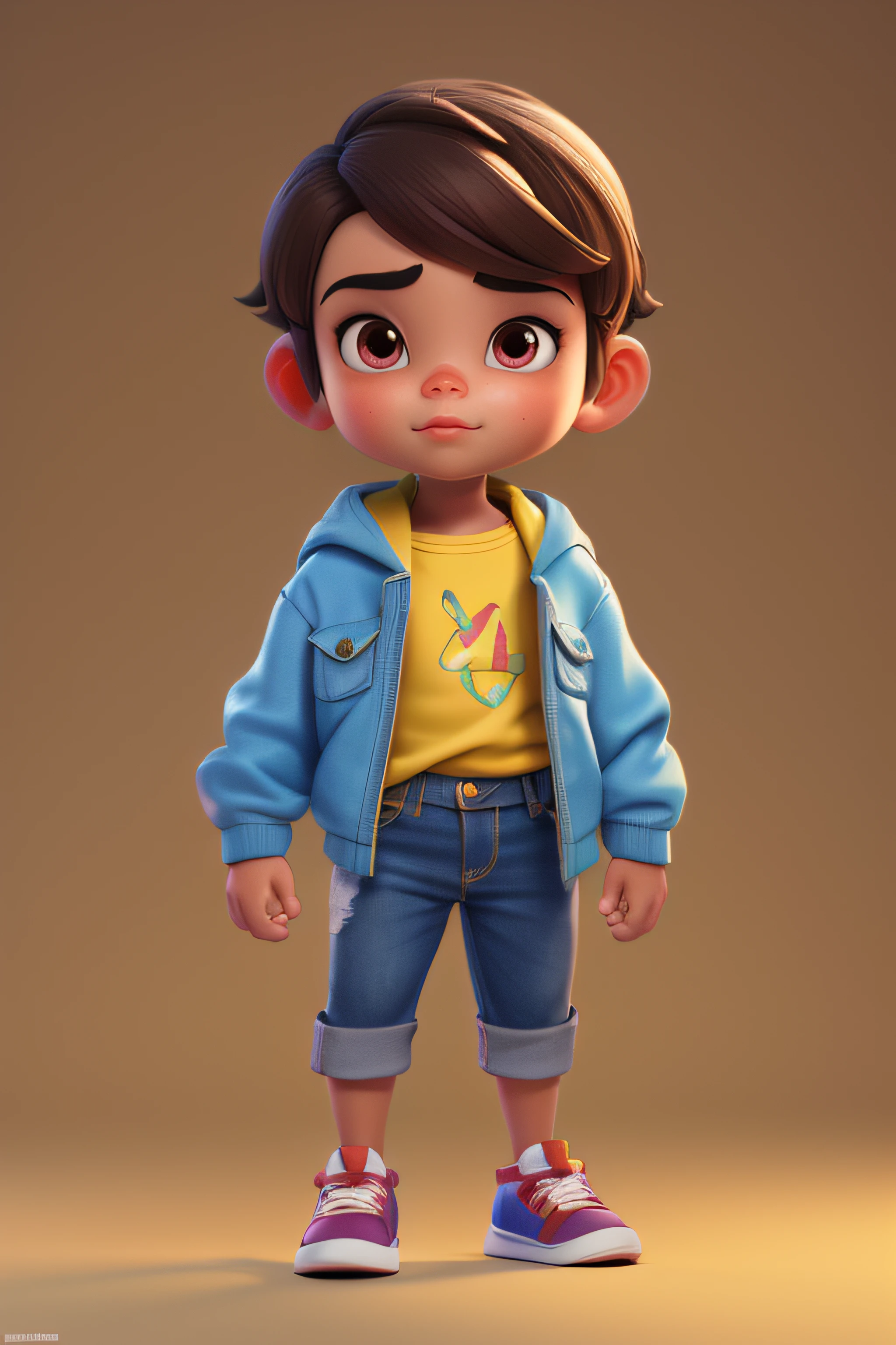 rosto bonito, rosto perfeito, rosto estilo Disney Pixar, estilo Disney Pixar
