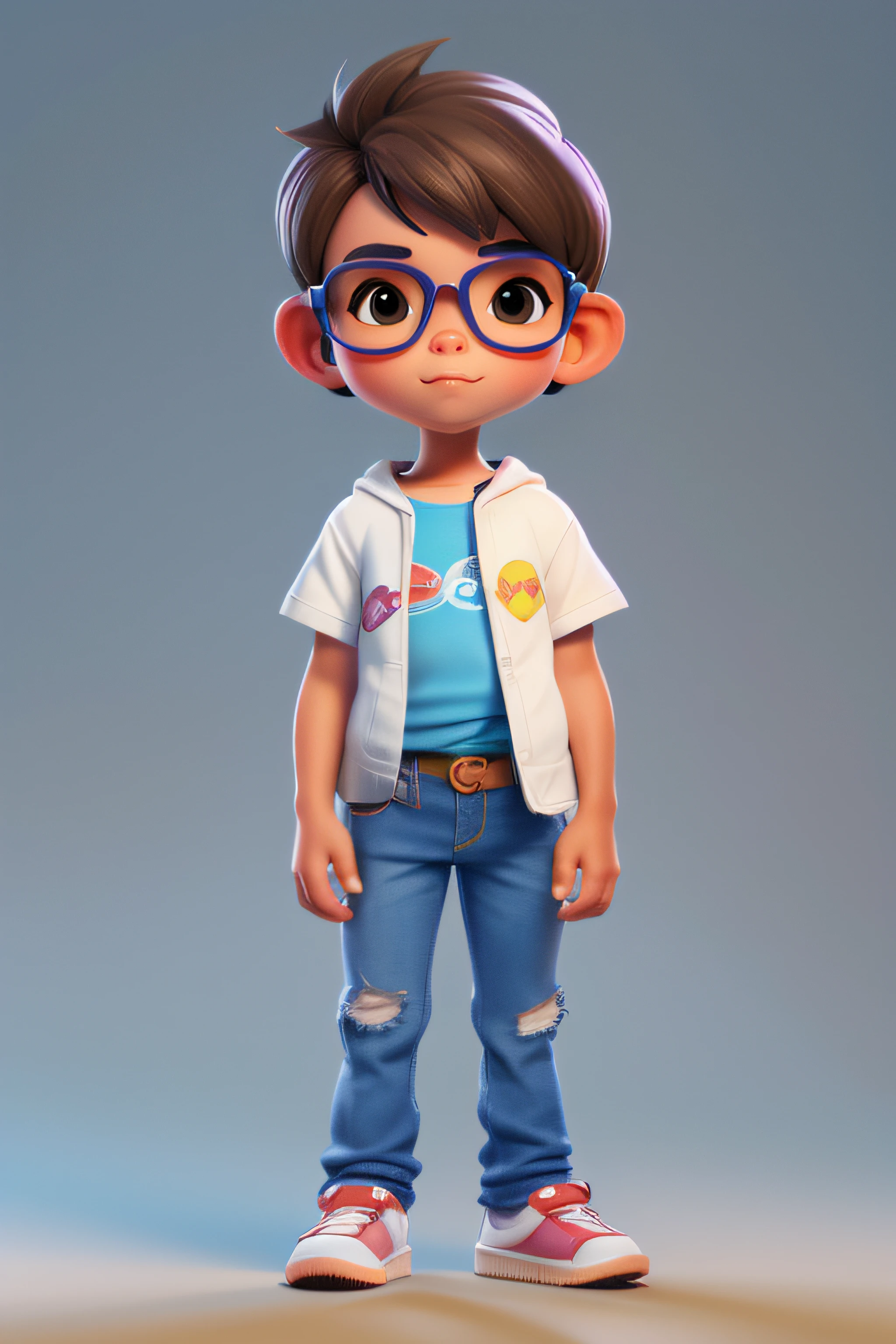 rosto estilo Disney Pixar, rosto delicado, rosto perfeito, rosto fofo
