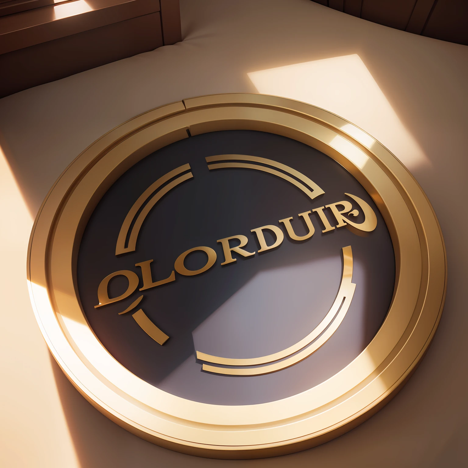 "highly sophisticated logo with the name Lor'd Sumptuous inside a circle"