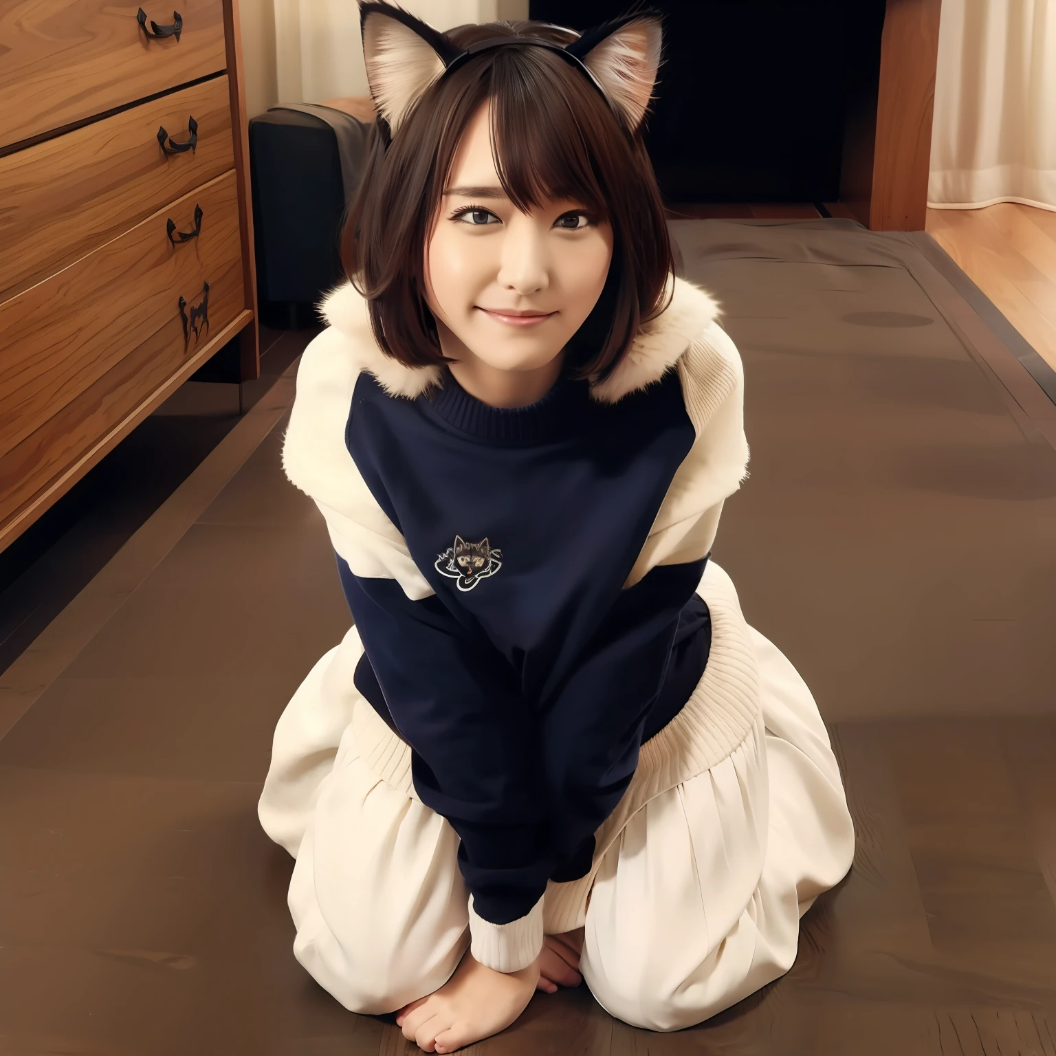 cat ear、Cat Pose