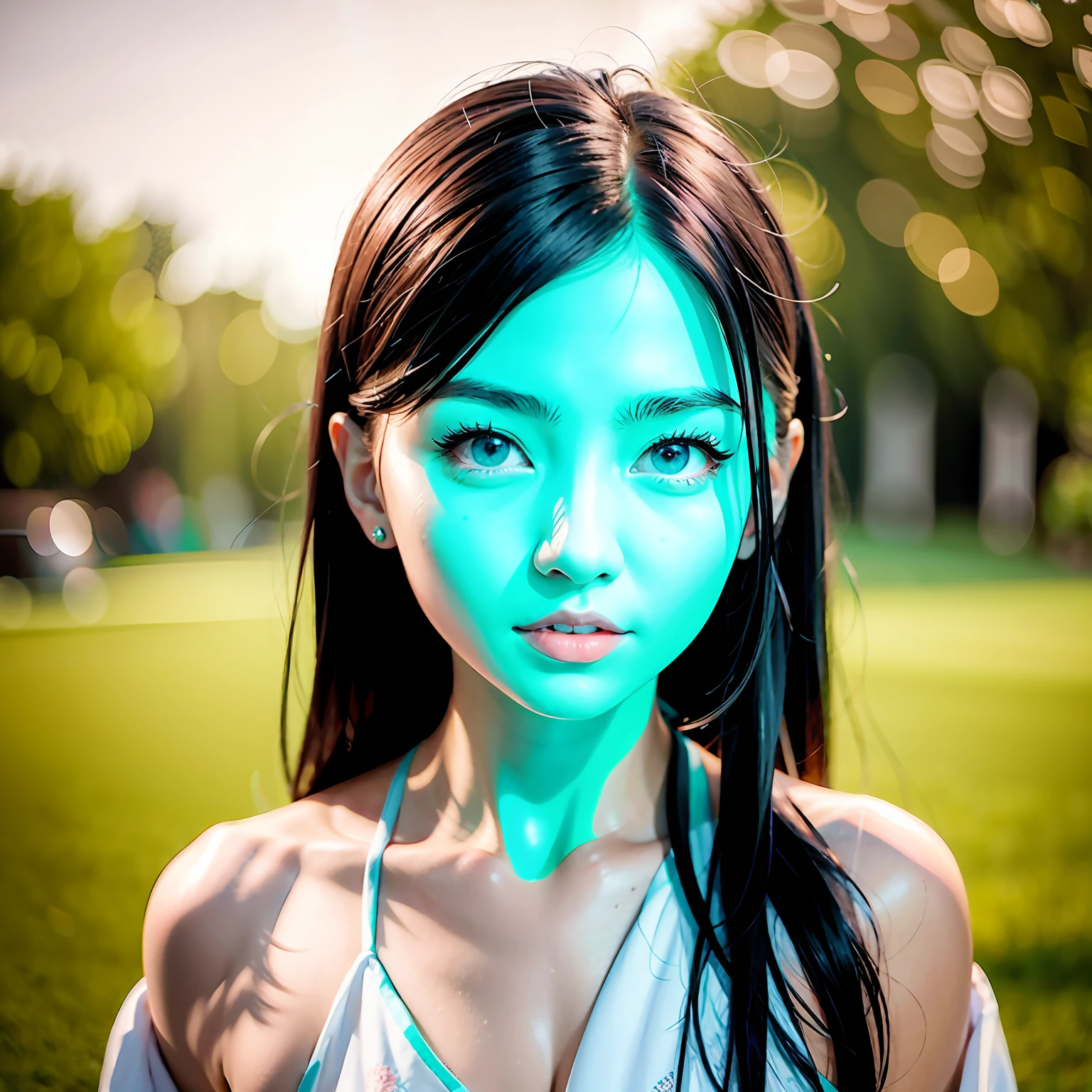 ulzang-6500-v1.1, (original photo: 1.2), (photo realism: 1.4)) best quality, beautiful, beautiful, beautiful, beautiful, extremely detailed, unity, 8k beautiful wallpaper, beautiful details, masterpiece, quality BEST, OFFICIAL ART, VERY DETAILED, VERY RIDICULOUS, HIGH RESOLUTION, BEAUTIFUL, BEAUTIFUL EYES AND FACE DETAIL, CINEMA LIGHTING, 1 GIRL, PERSPECTIVE, LOOKING AT VIEWER, FULL BODY, FULL BODY, OUTDOORS, HANDS In the back, (Hanfu)