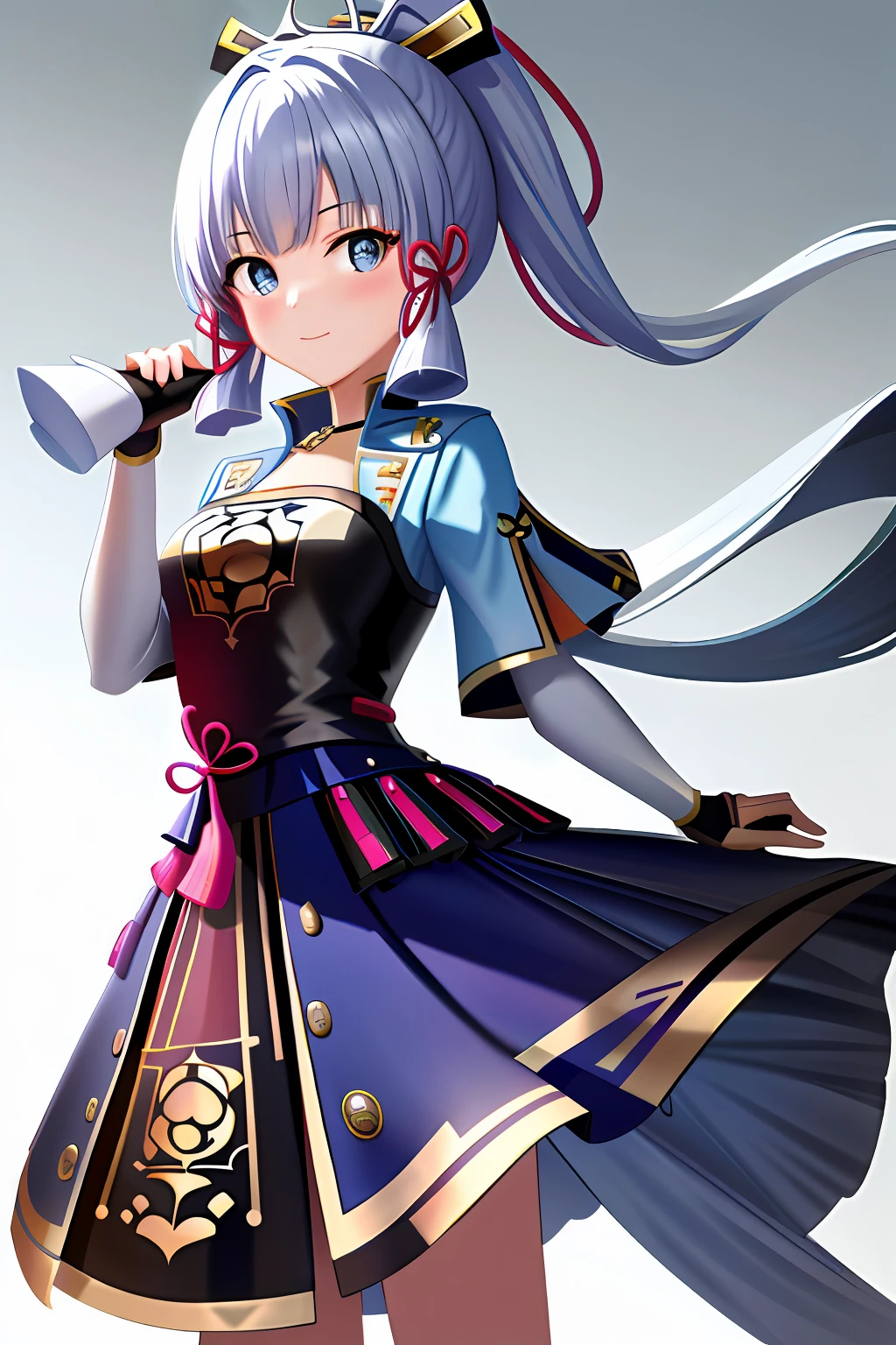 tmasterpiece,A high resolution,best qualtiy,1girl solo,kamisato,ssmile,komono