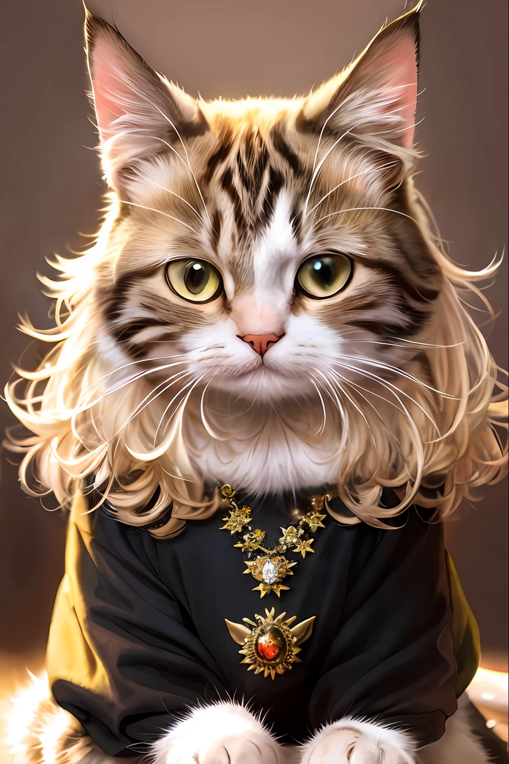 Gato mafioso tatuado