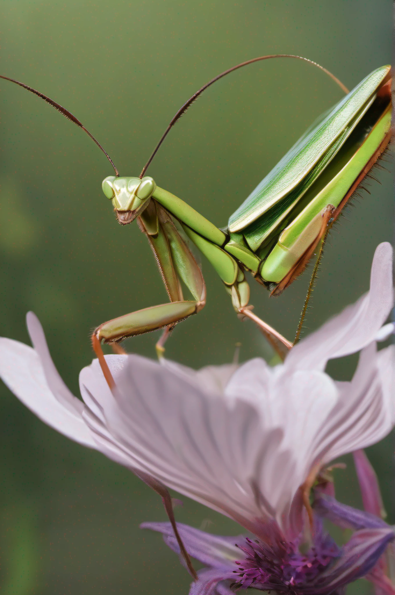 a full body of Mantis , intrinsic details, masterpiece, hyper realistic , hd , 8k