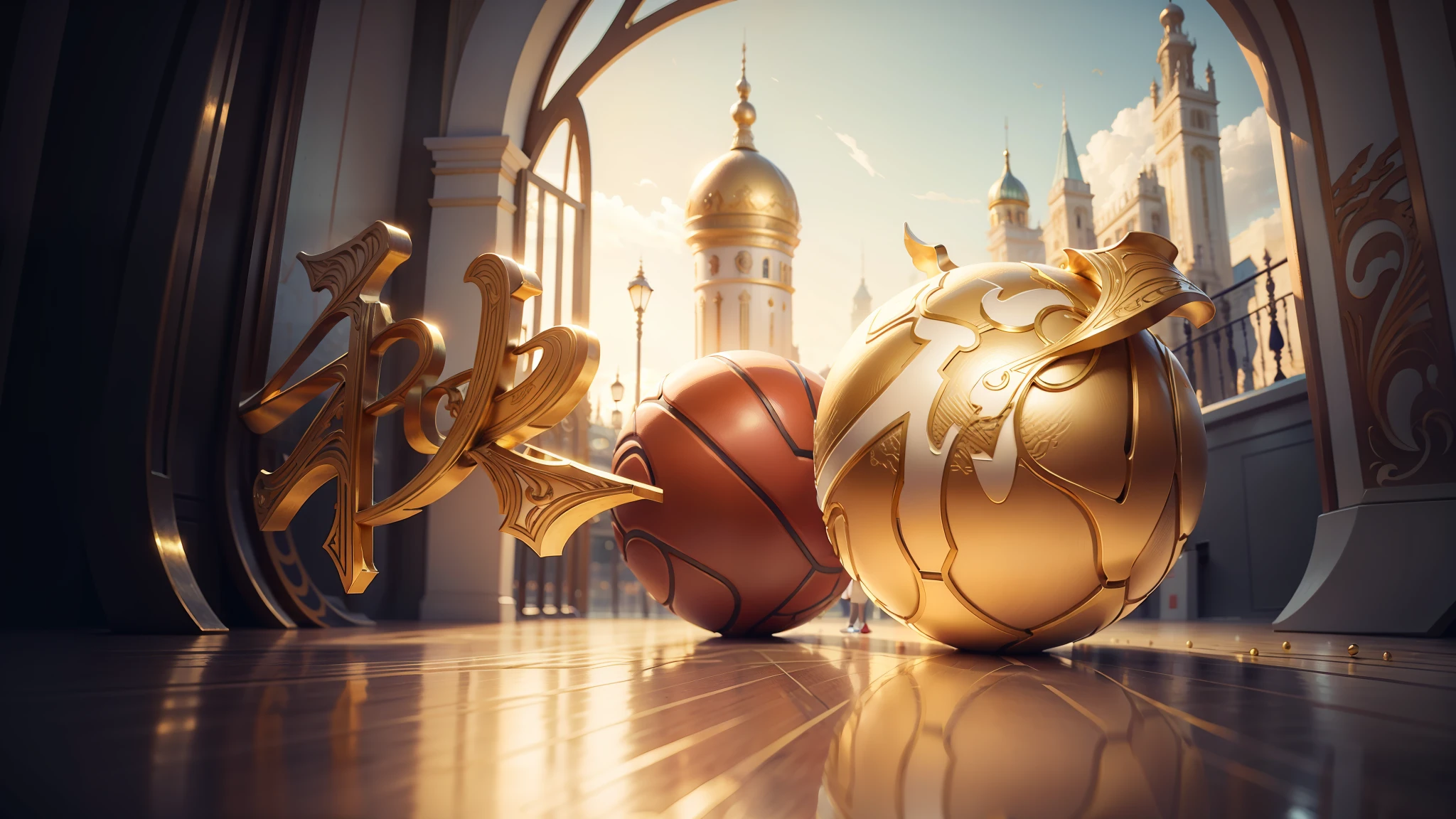 basketball ball,Basketball hall,IvoryGoldAI