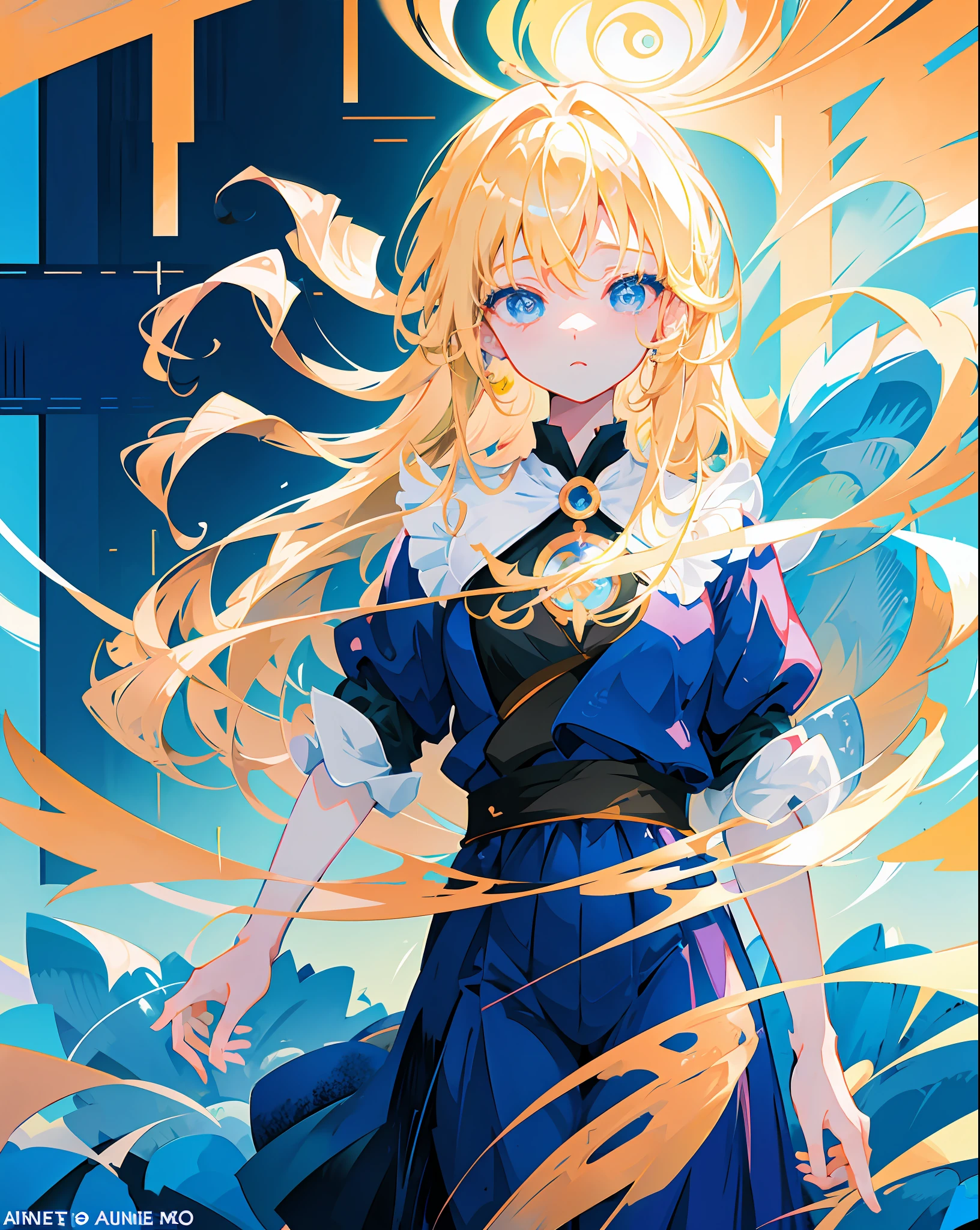 Anime girl with blue eyes and blonde hair having, Stunning anime face portrait, zerochan art, Beautiful Anime Portrait, anime style portrait, anime style 4 k, Beautiful Anime Face, Anime Art Style, digital art on pixiv, detailed portrait of an anime girl, beautiful anime art style, High quality anime art style, digital anime art, digital art in anime style