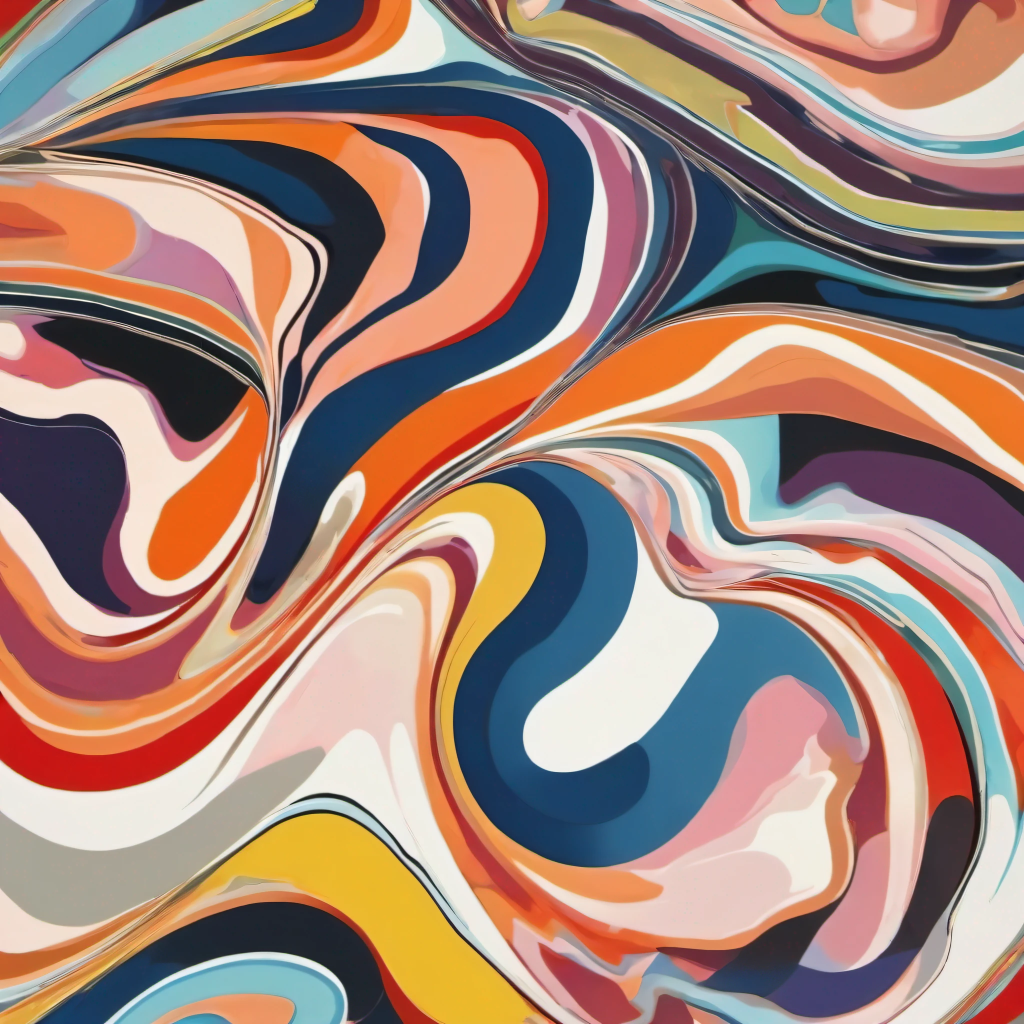 Marble pattern、Image of Emilio Pucci、wall-paper、Repeat up, Down, Left and right、Lots of color schemes、Use dull colors