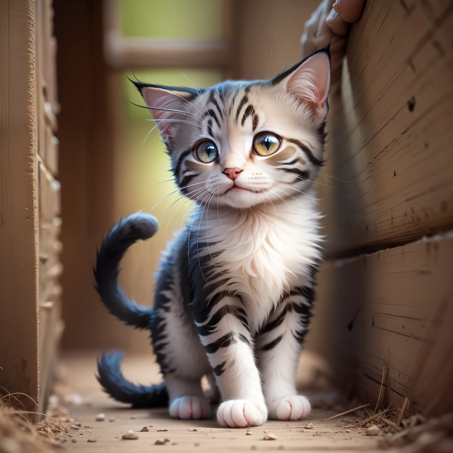 A kitten