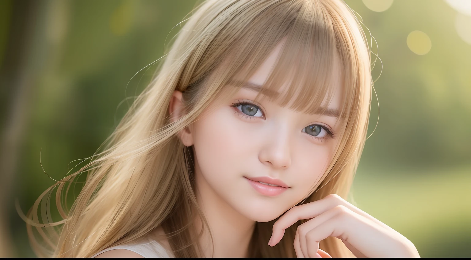 (RAW Photography:1.2)、(Photorealsitic:1.4)、(masterpiece:1.3)、(top-quality:1.4)、超A high resolution、(A detailed eye)、(detailed facial features)、(detailed clothes features)、HDR、8K分辨率、solofocus、bangss、Skin tightening、(shinny skin)、(Slender girl)、dream-like、japanes、A slight smil
(Extreme detail)、Confirmation of commentary、Request for commentary、landscapes、without text、
Virtual Girl-Aim、
1girl in、full bodyesbian、
cute little、innocence、
(a smile)、