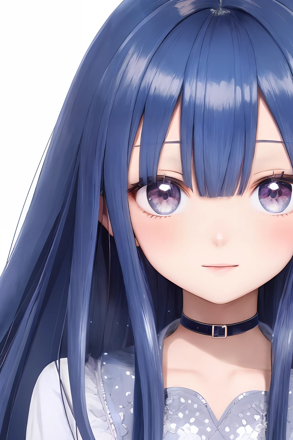Anime shoujo facing the camera Biye